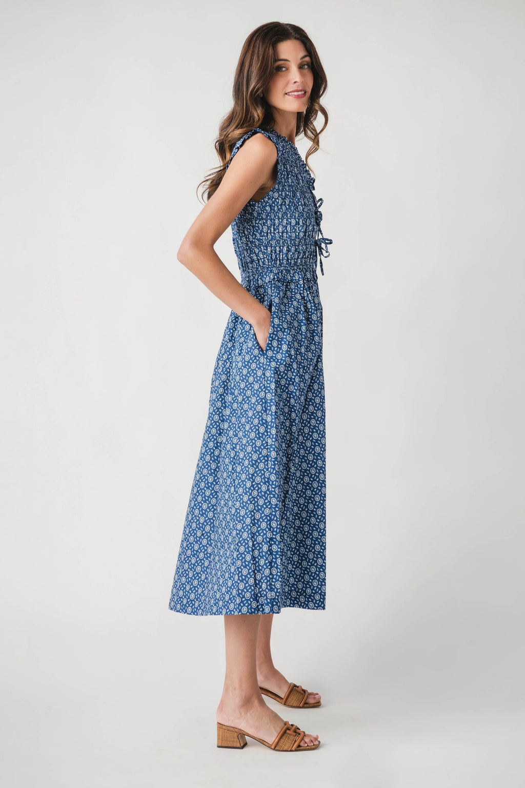 Pinch Bandana Print Maxi Dress