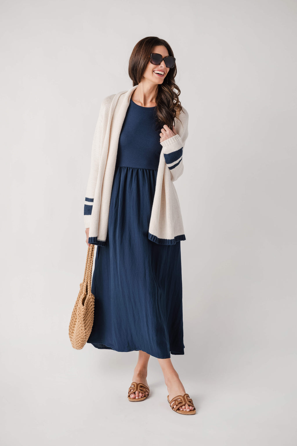 Vintage Havana Anchor Cardigan