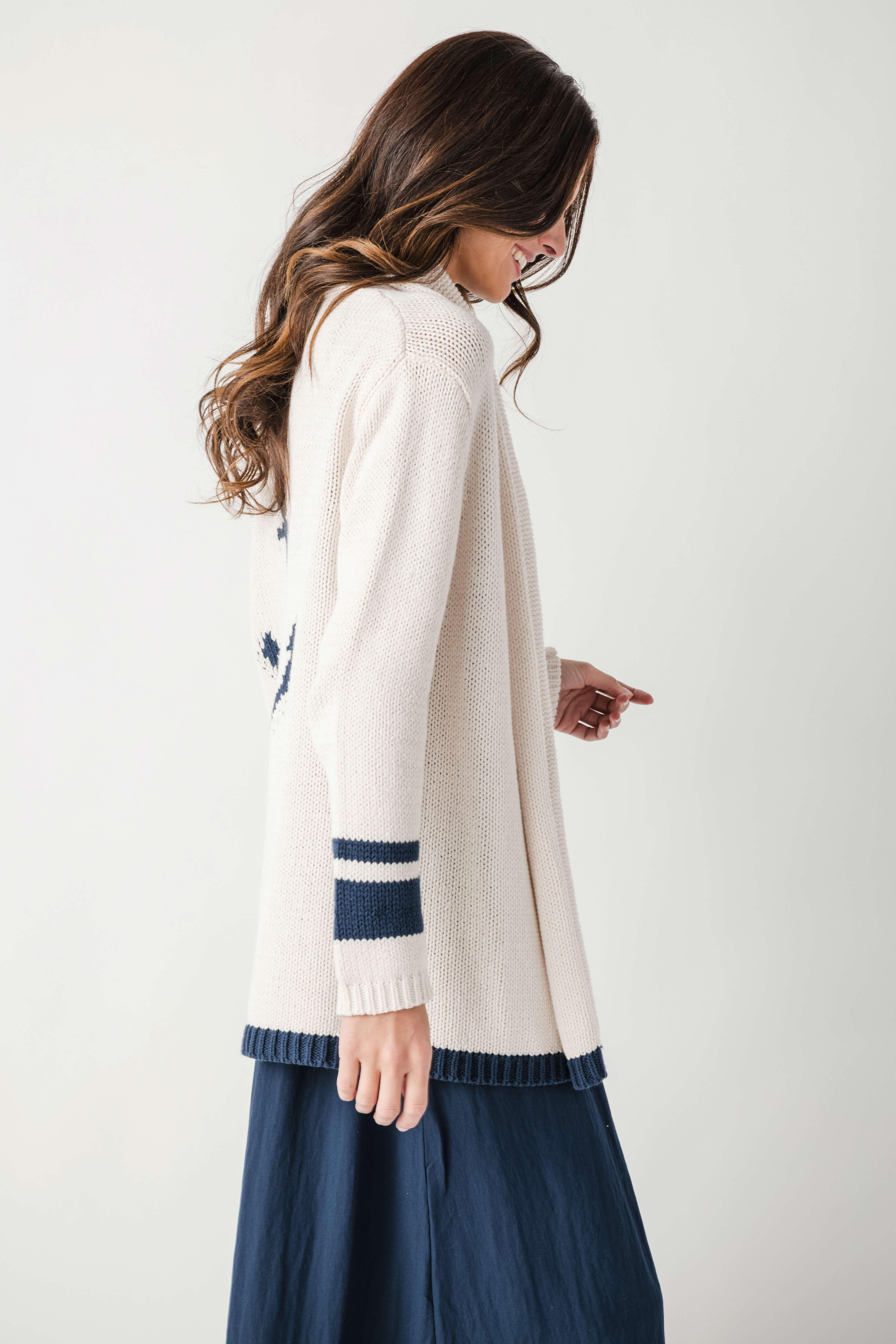 Vintage Havana Anchor Cardigan