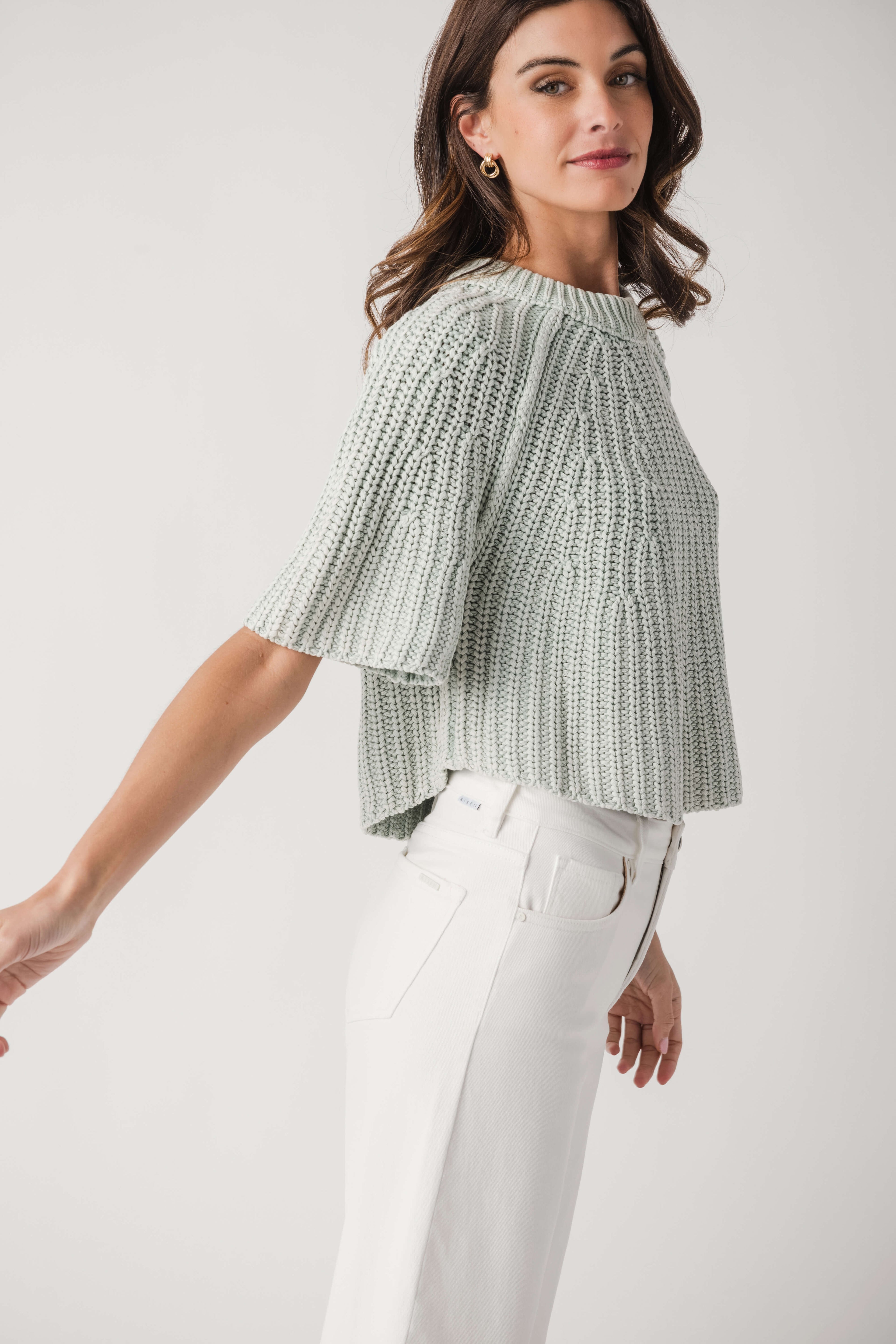 Free People Amy Sweater Tee