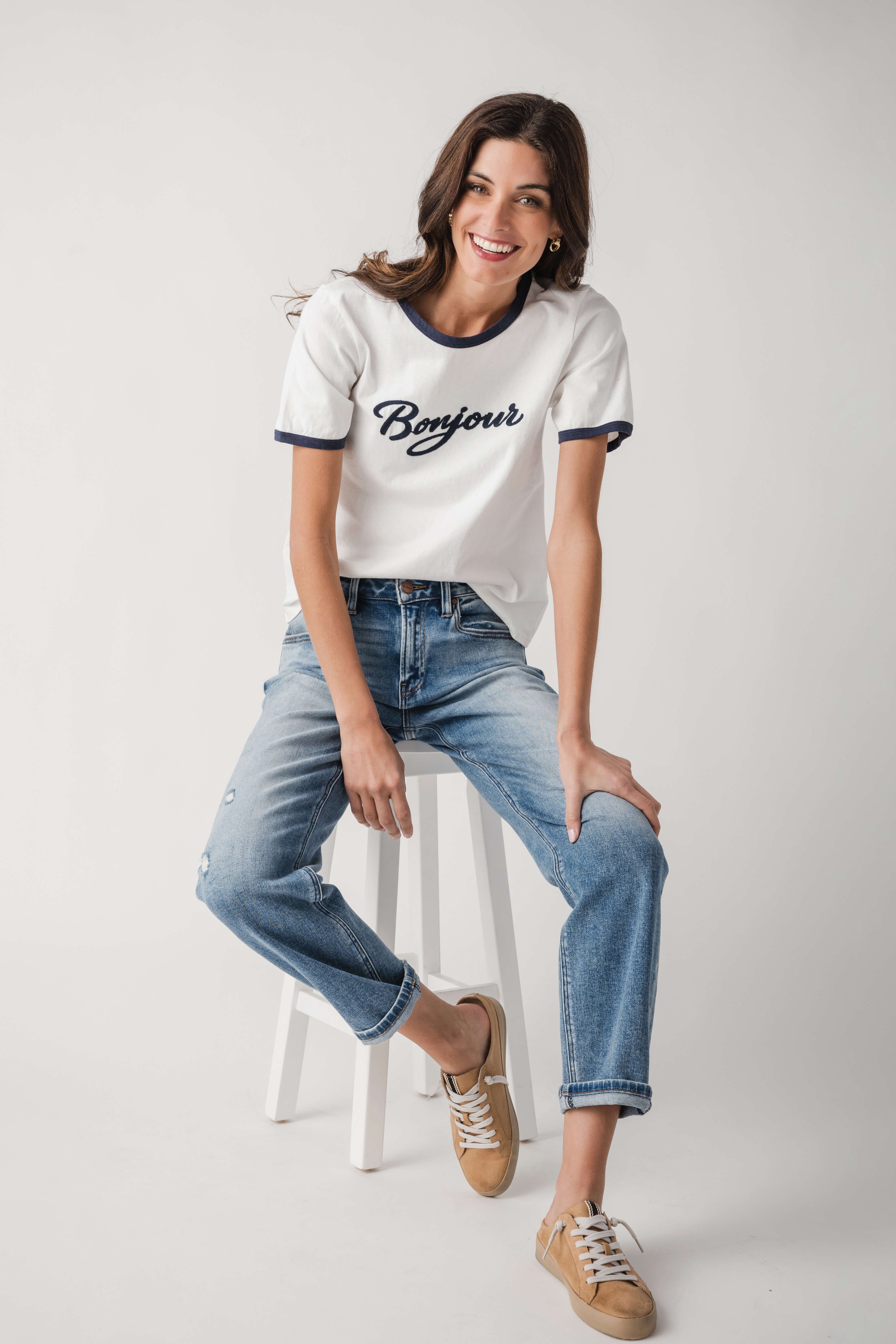 Raisonnel Bonjour Tee