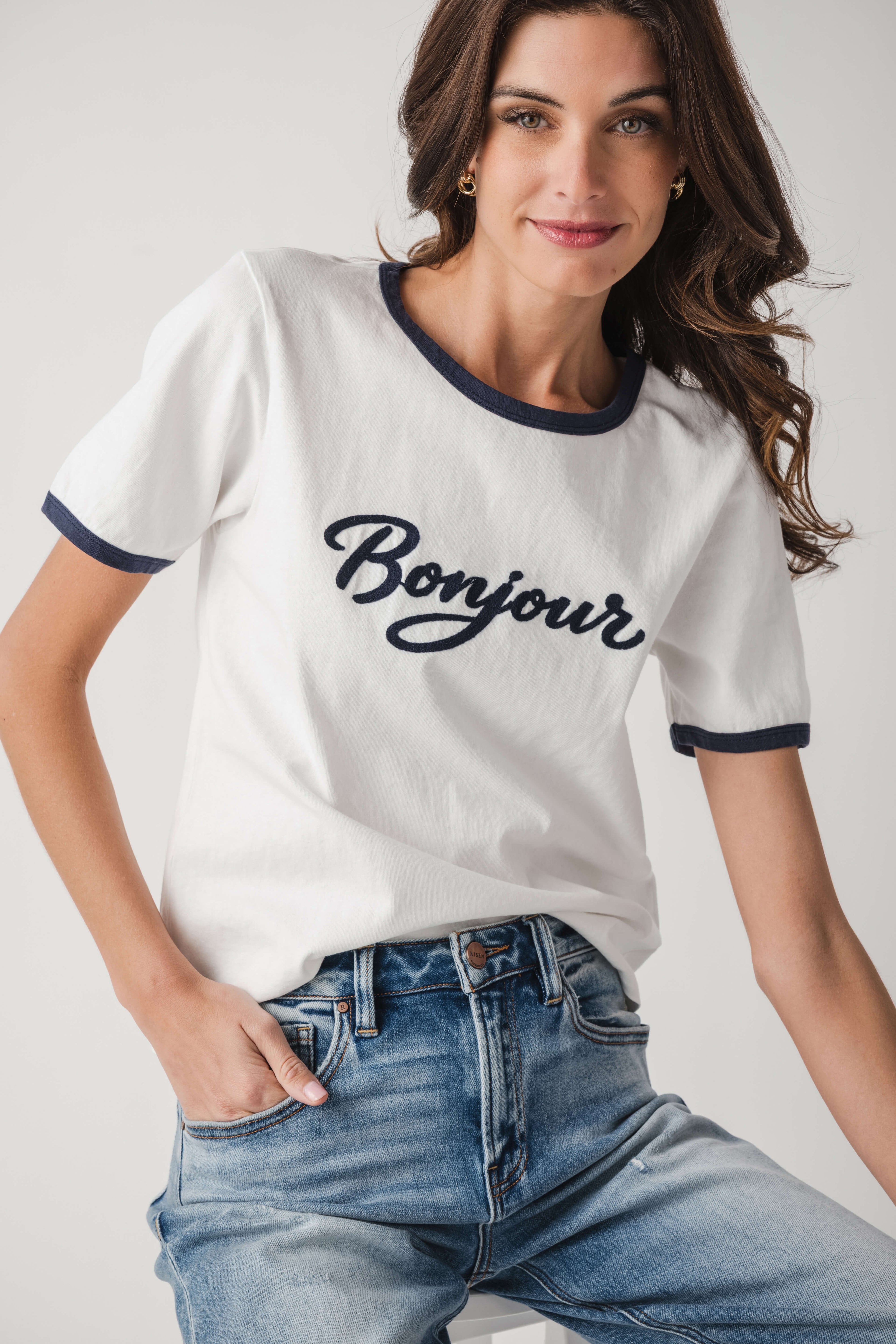 Raisonnel Bonjour Tee
