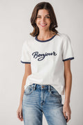 Raisonnel Bonjour Tee