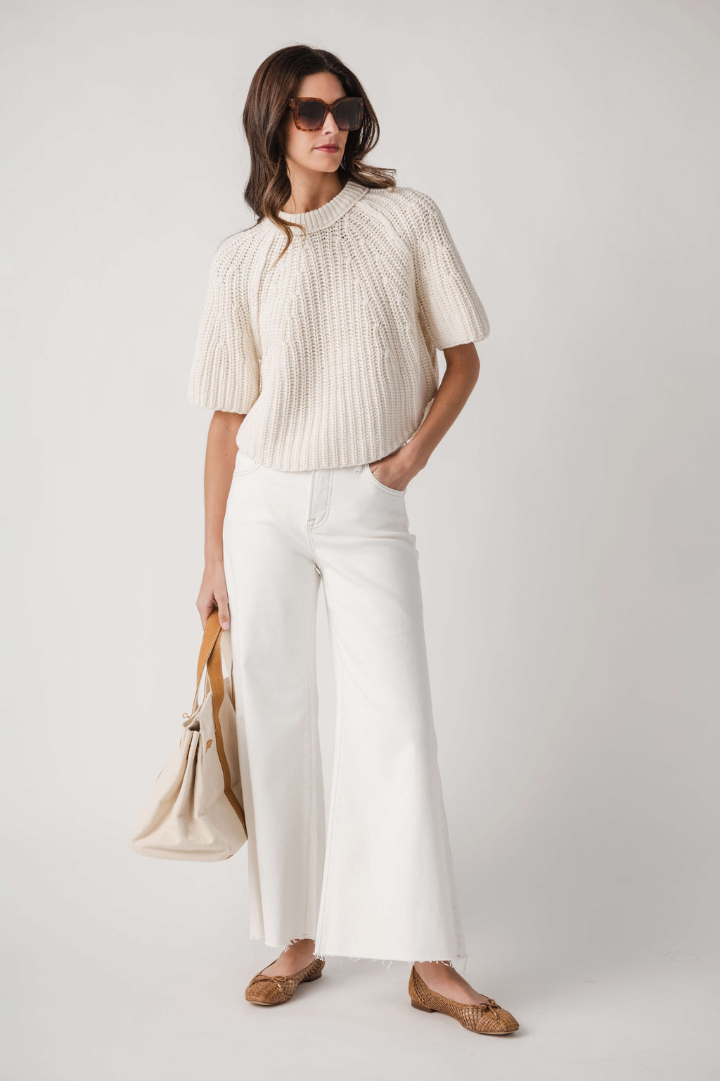 Free People Amy Sweater Tee