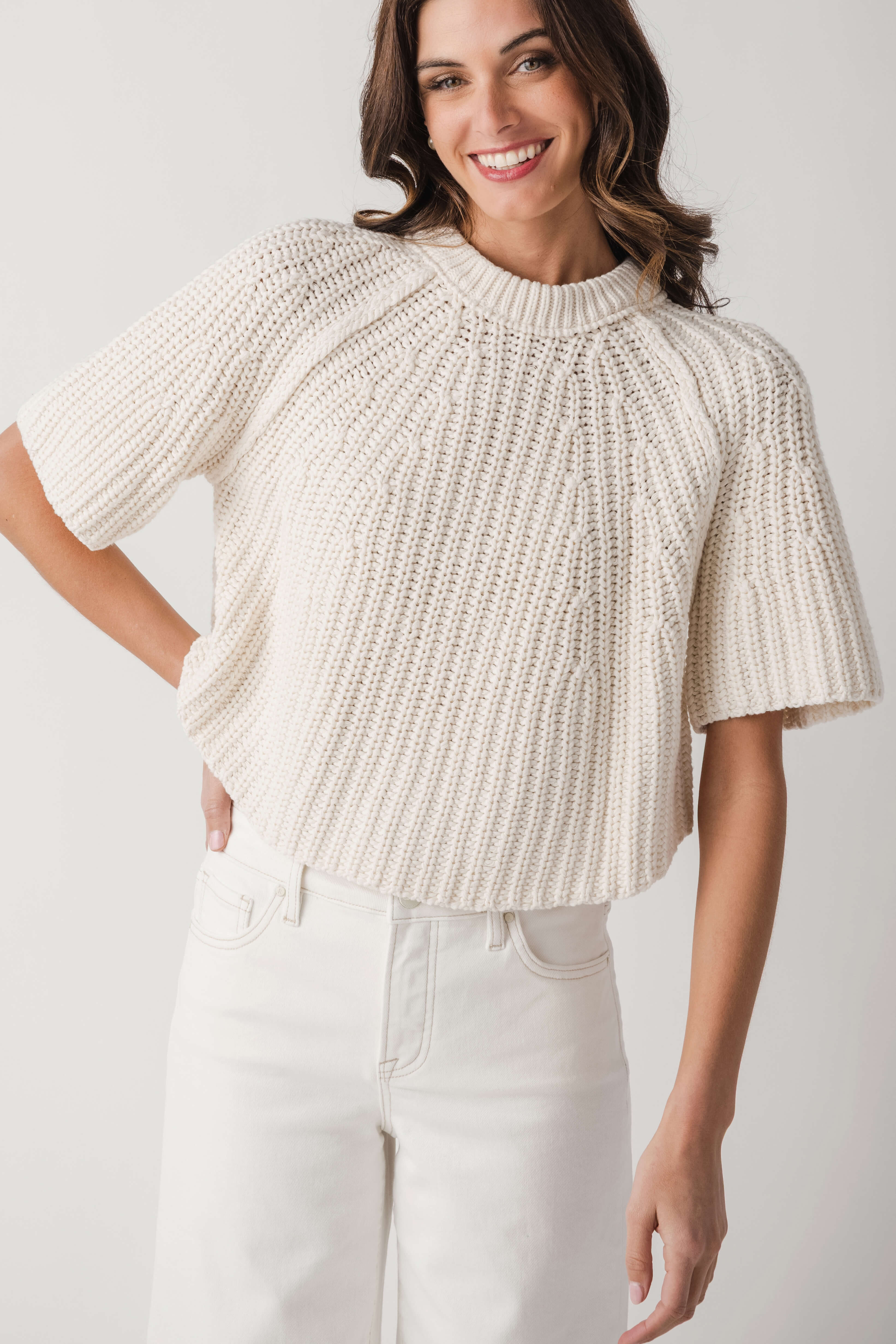 Free People Amy Sweater Tee