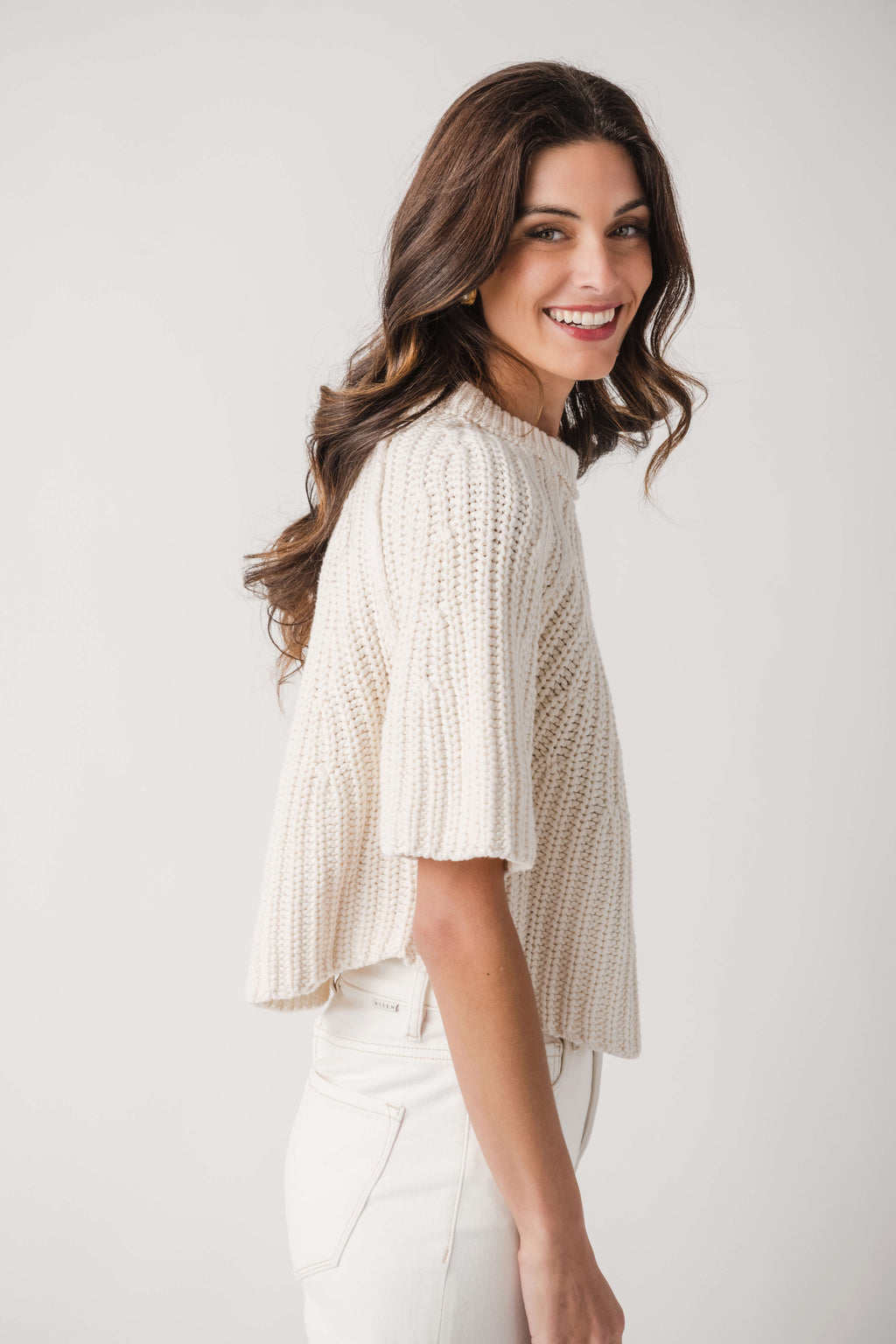 Free People Amy Sweater Tee