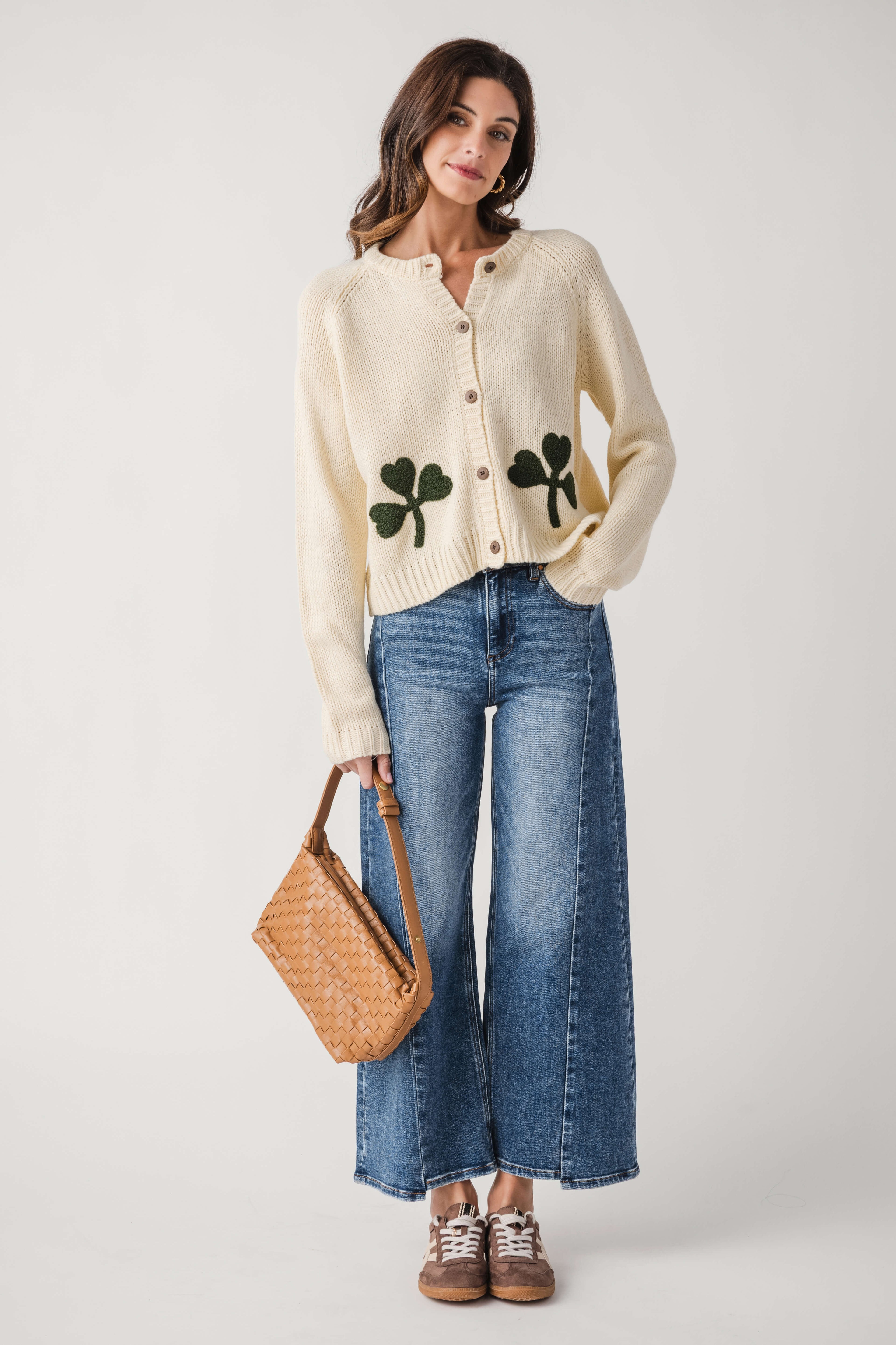 Risen Dylan High Rise Barrel Uneven Hem Jeans