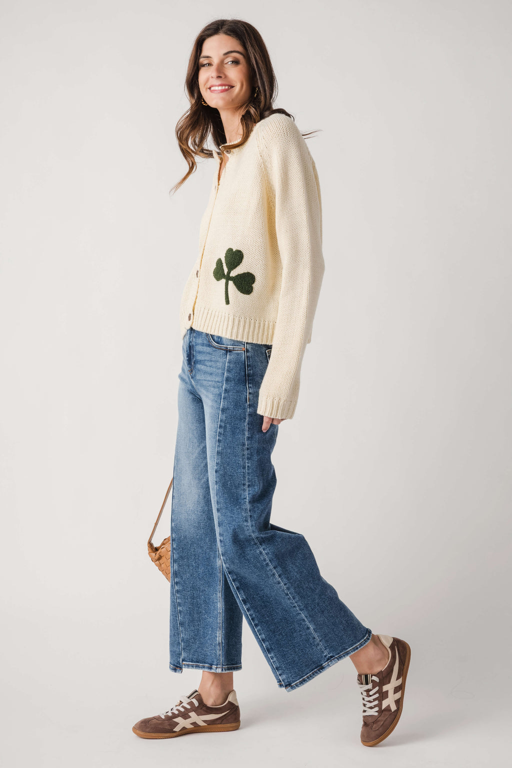 Pink Pineapple Lucky Charm Cardigan