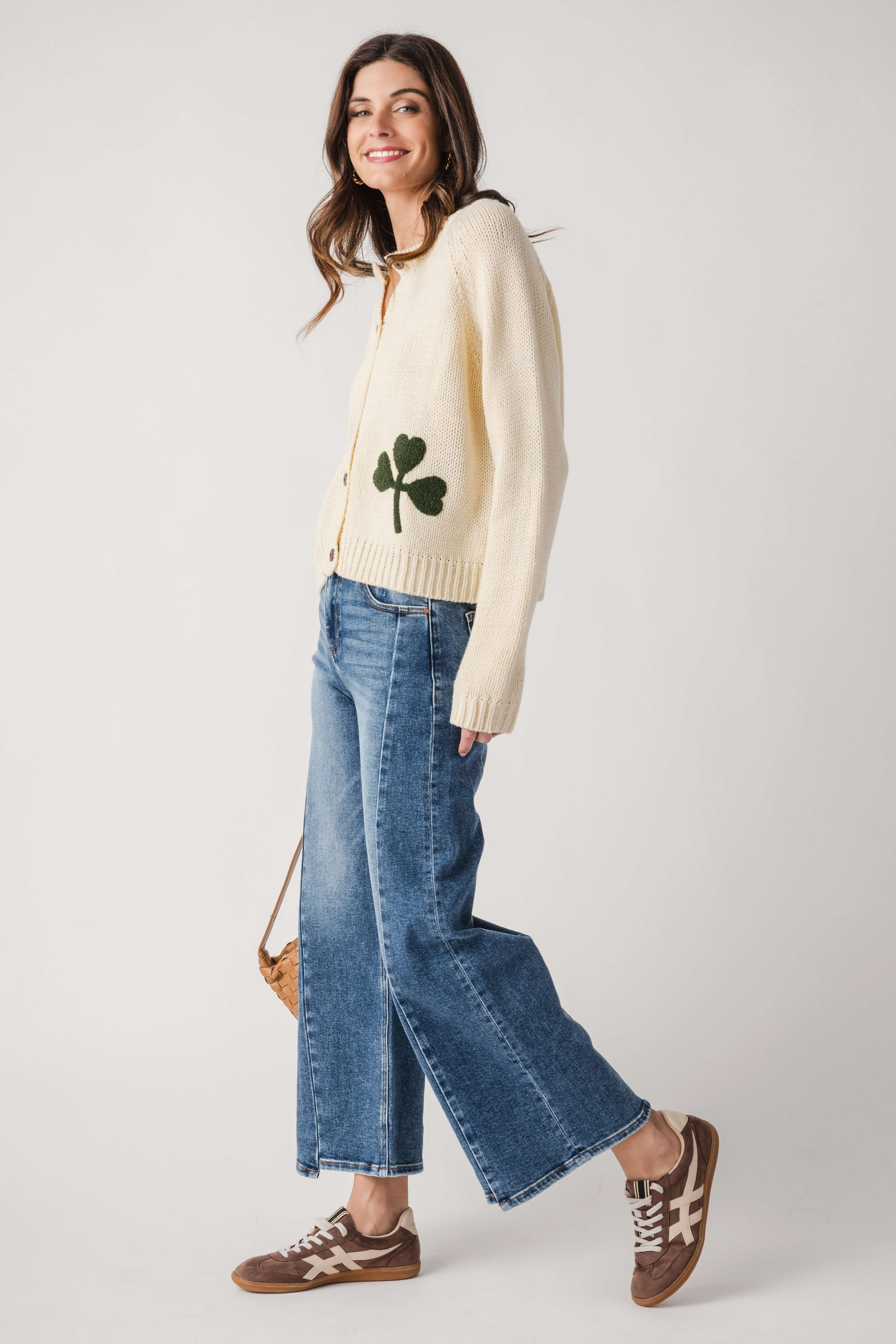 Pink Pineapple Lucky Charm Cardigan