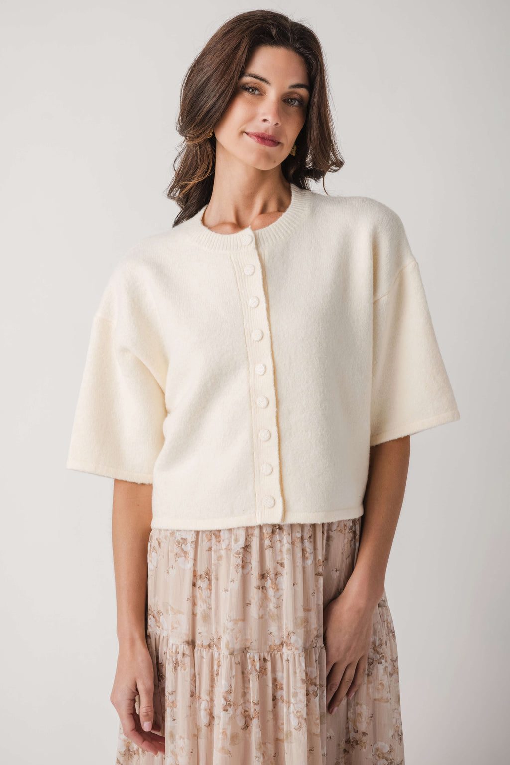 Pinch Boxy S/S Sweater Top