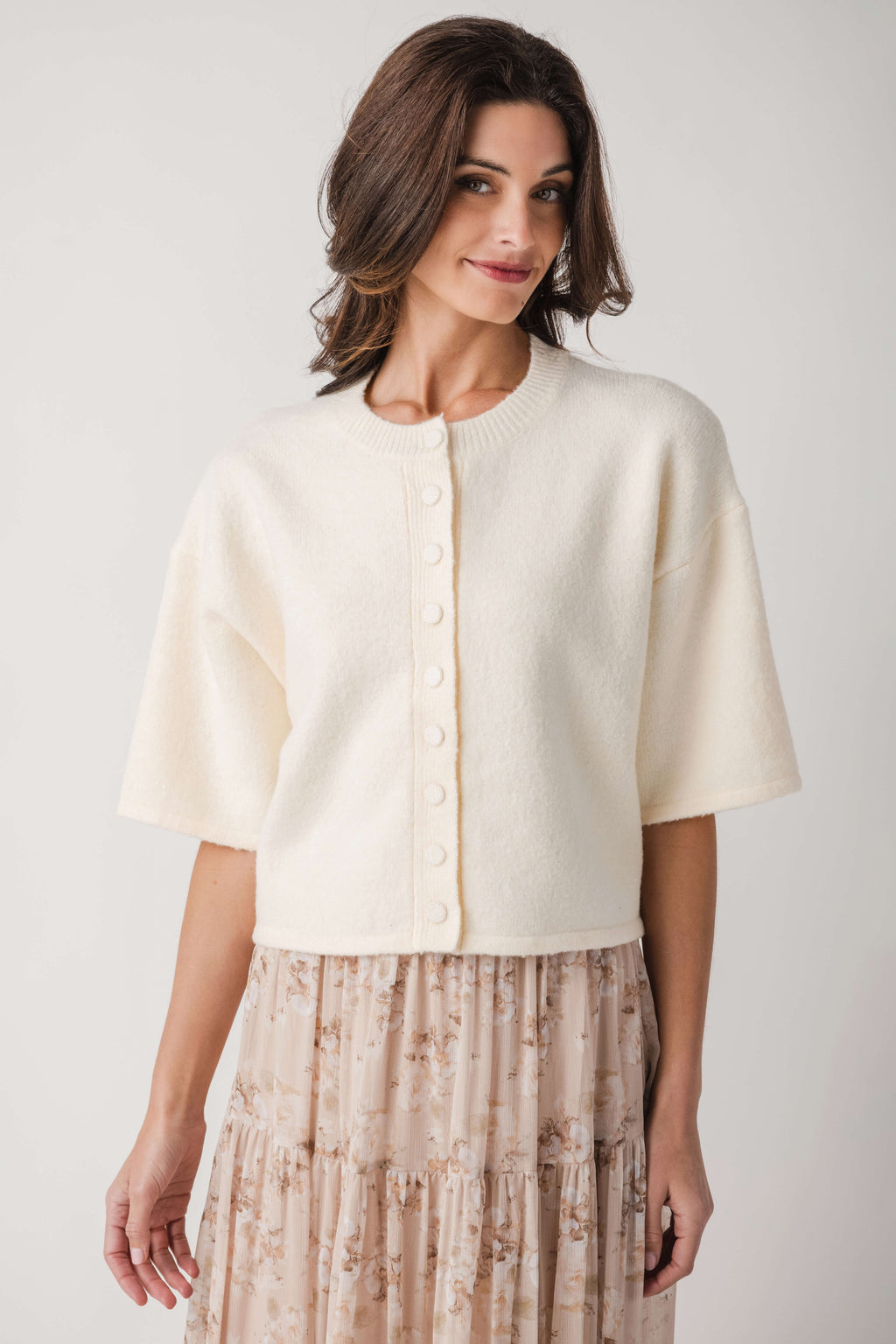 Pinch Boxy S/S Sweater Top