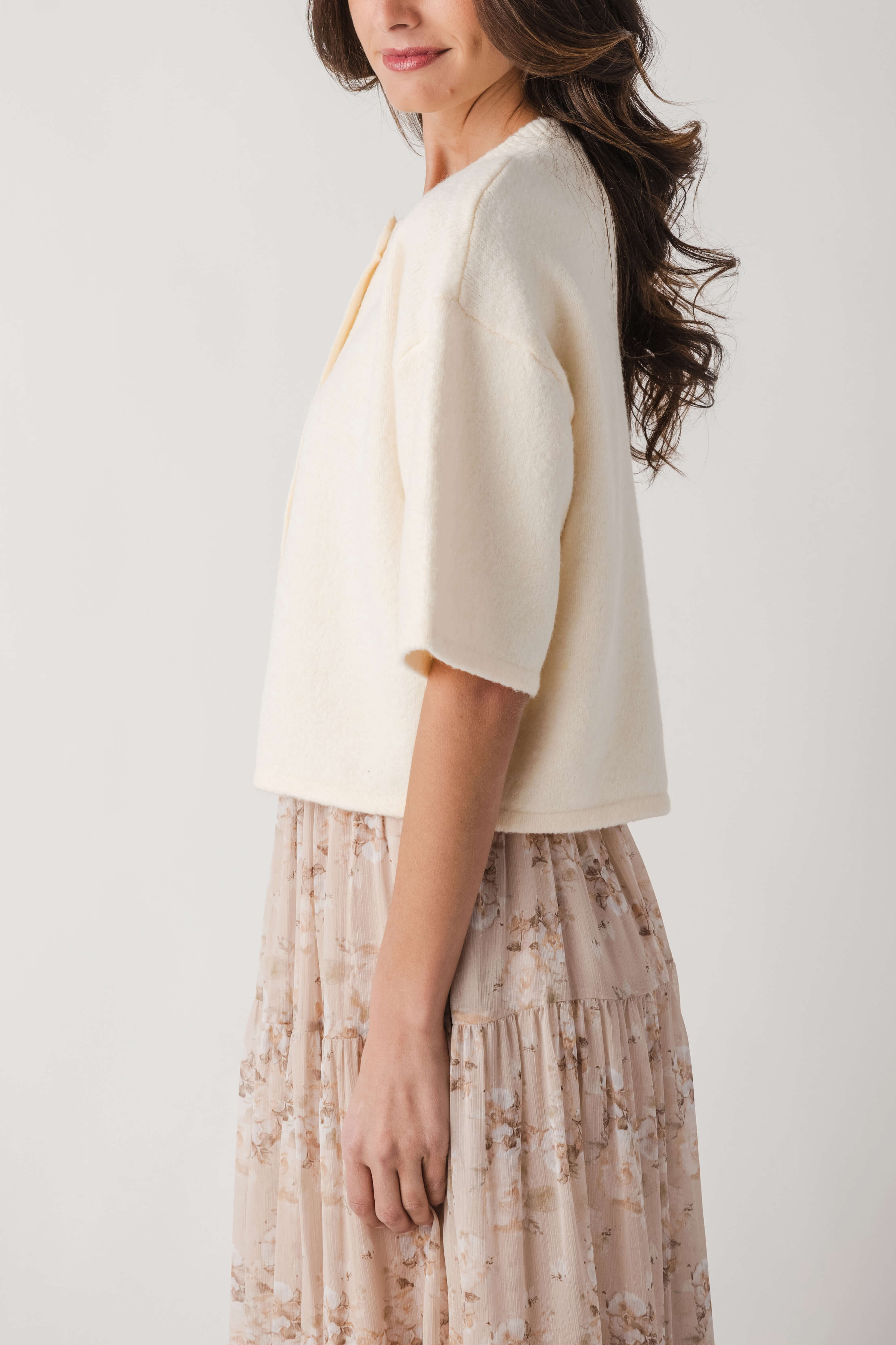 Pinch Boxy S/S Sweater Top