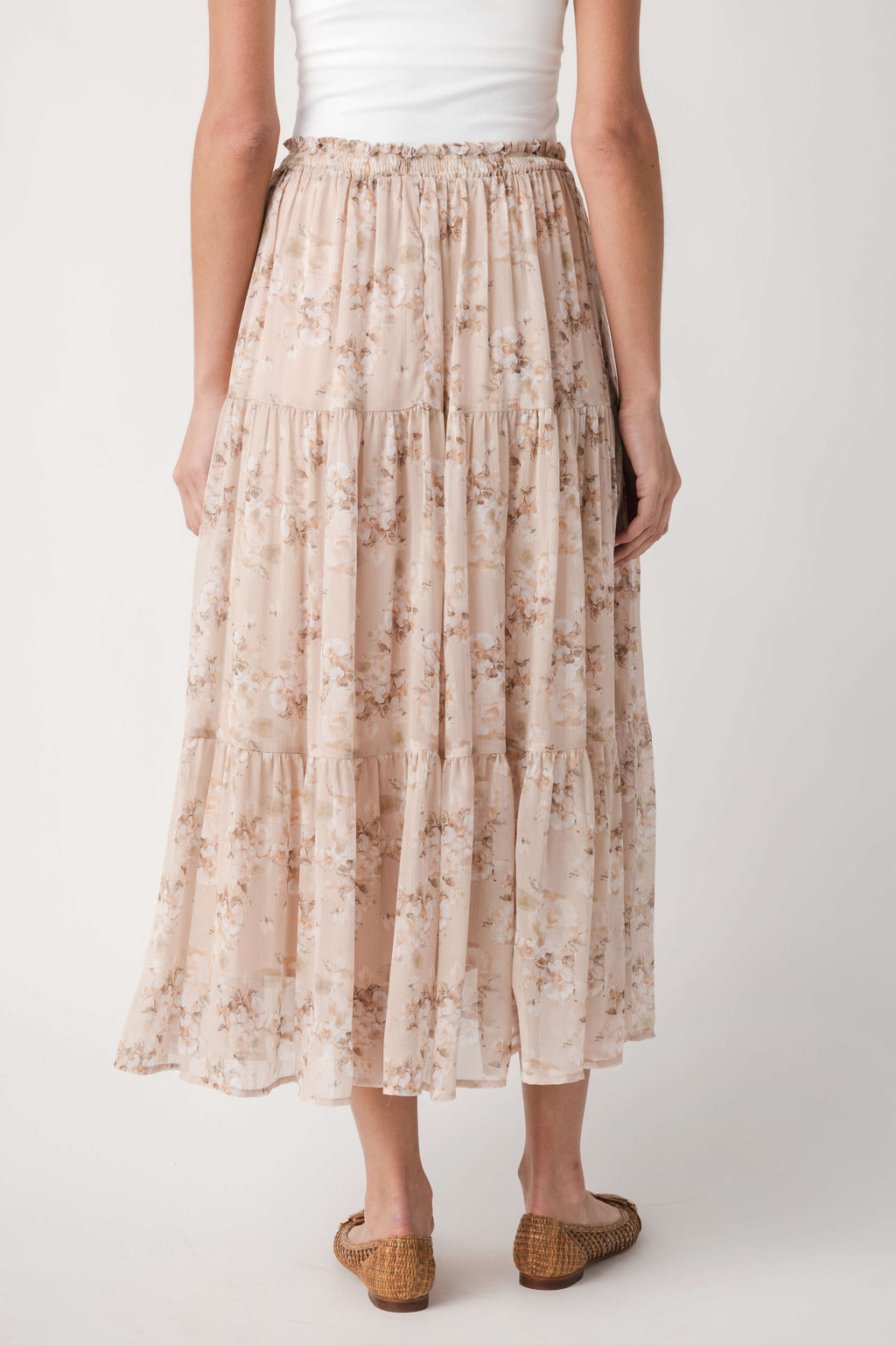 By Together Gardenia Tiered Skirt