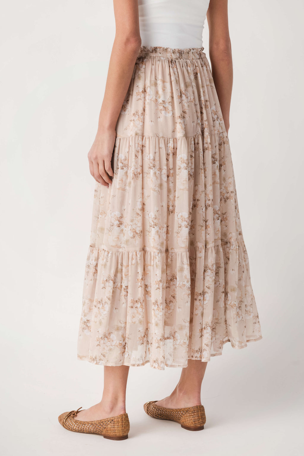 By Together Gardenia Tiered Skirt