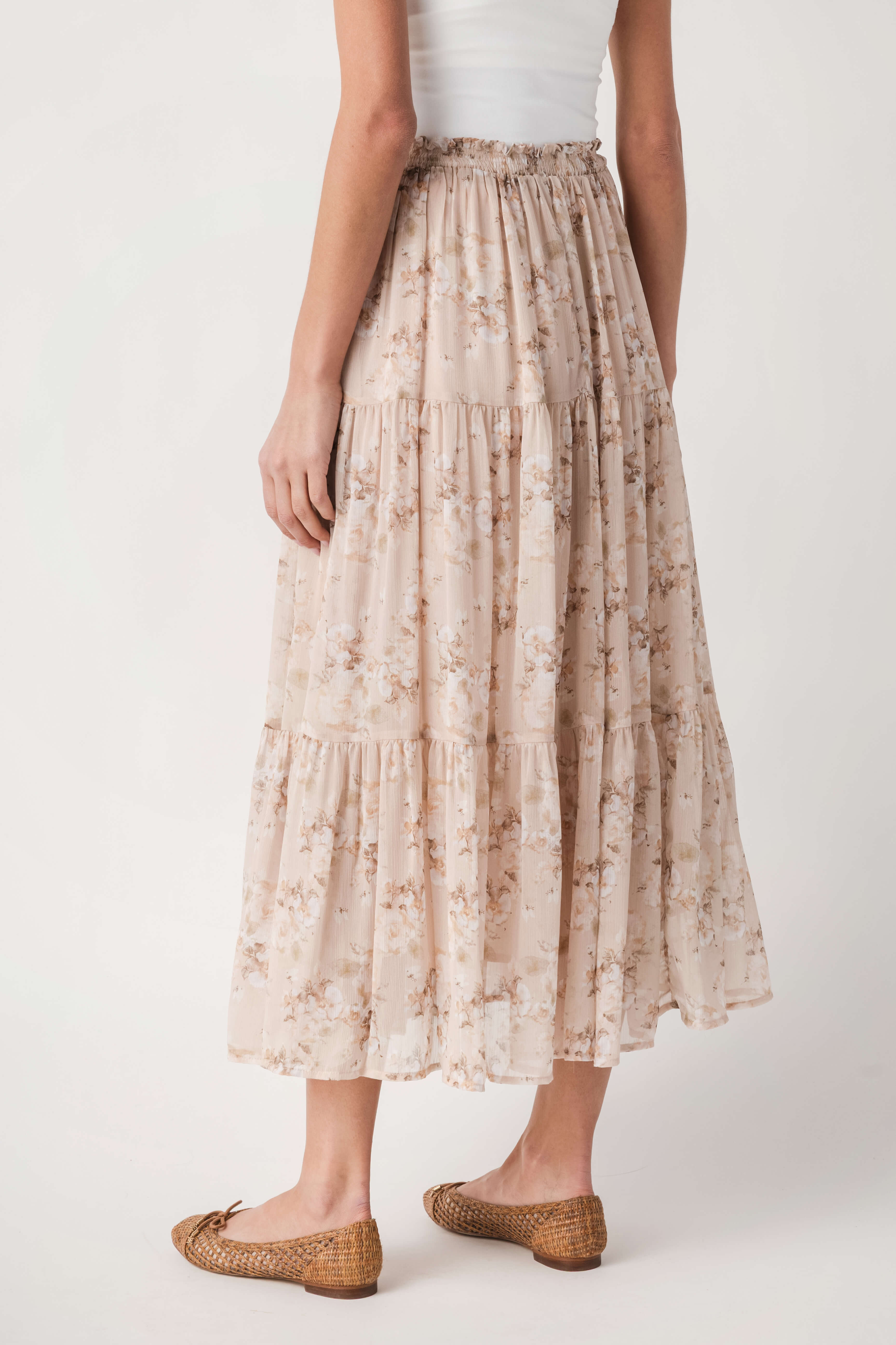 By Together Gardenia Tiered Skirt