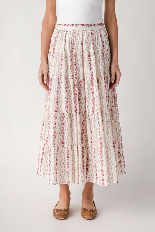 Dress Forum Sweet Magnolia Tiered Maxi Skirt