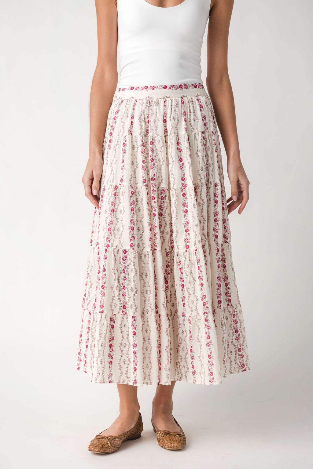 Dress Forum Sweet Magnolia Tiered Maxi Skirt