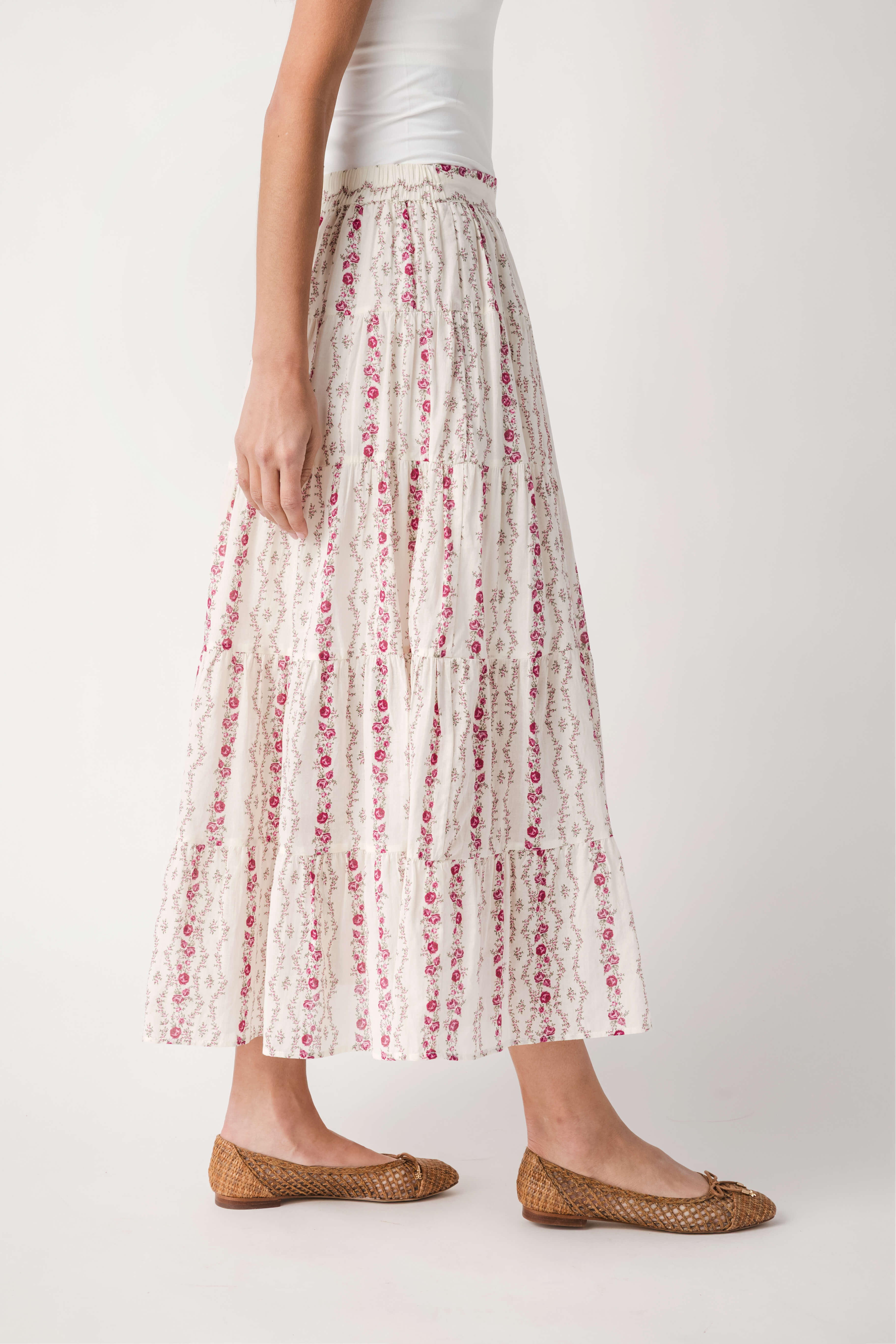 Dress Forum Sweet Magnolia Tiered Maxi Skirt