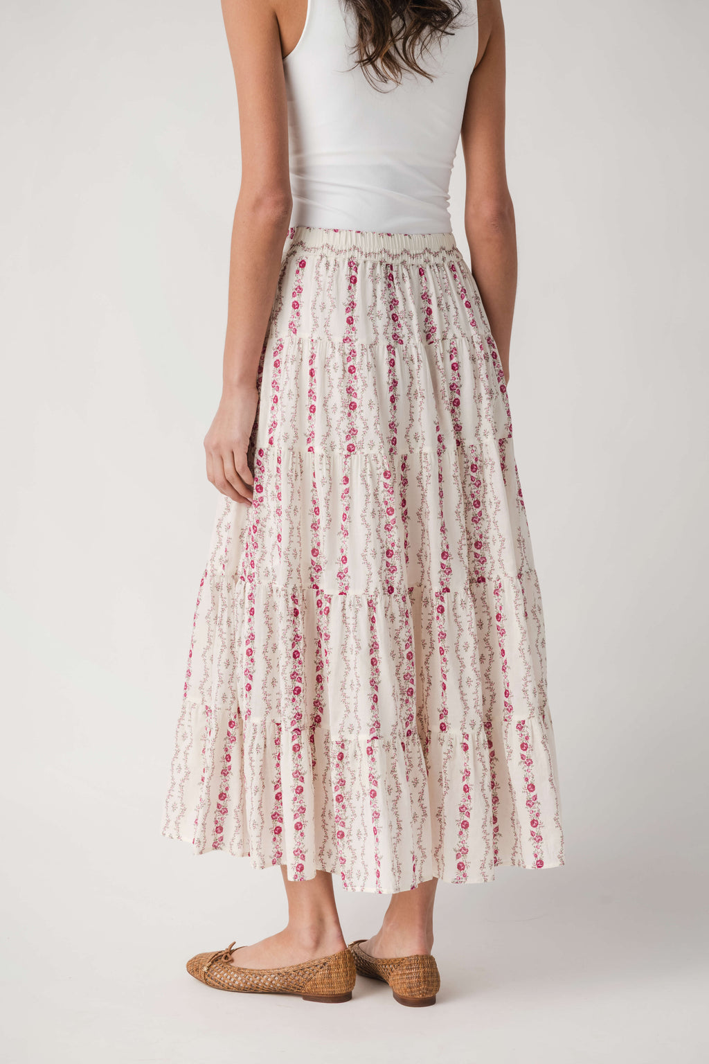 Dress Forum Sweet Magnolia Tiered Maxi Skirt