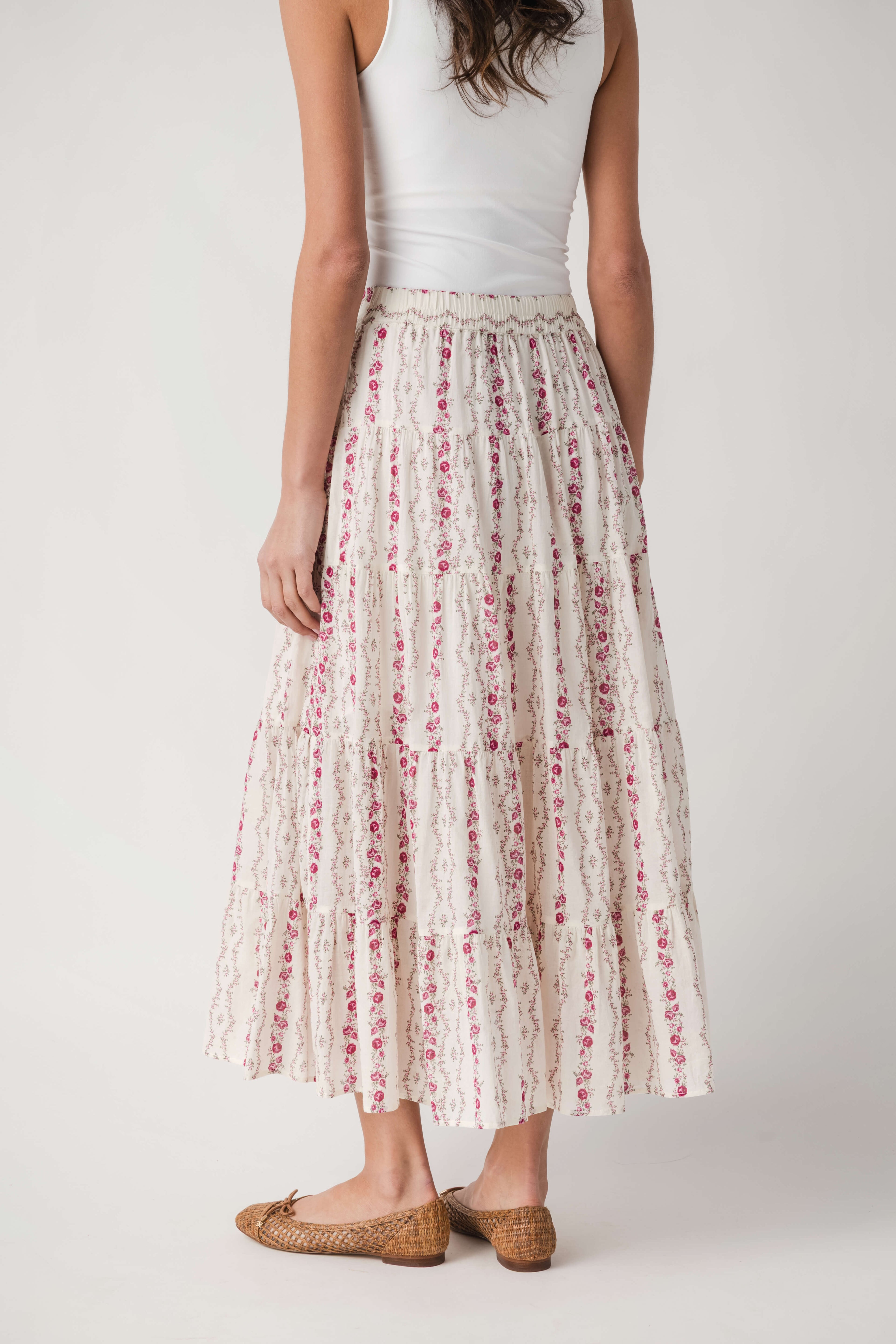 Dress Forum Sweet Magnolia Tiered Maxi Skirt
