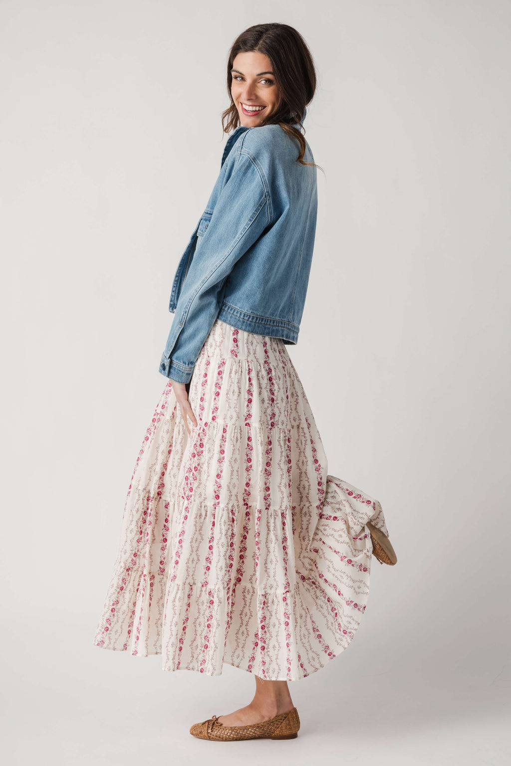 Dress Forum Sweet Magnolia Tiered Maxi Skirt