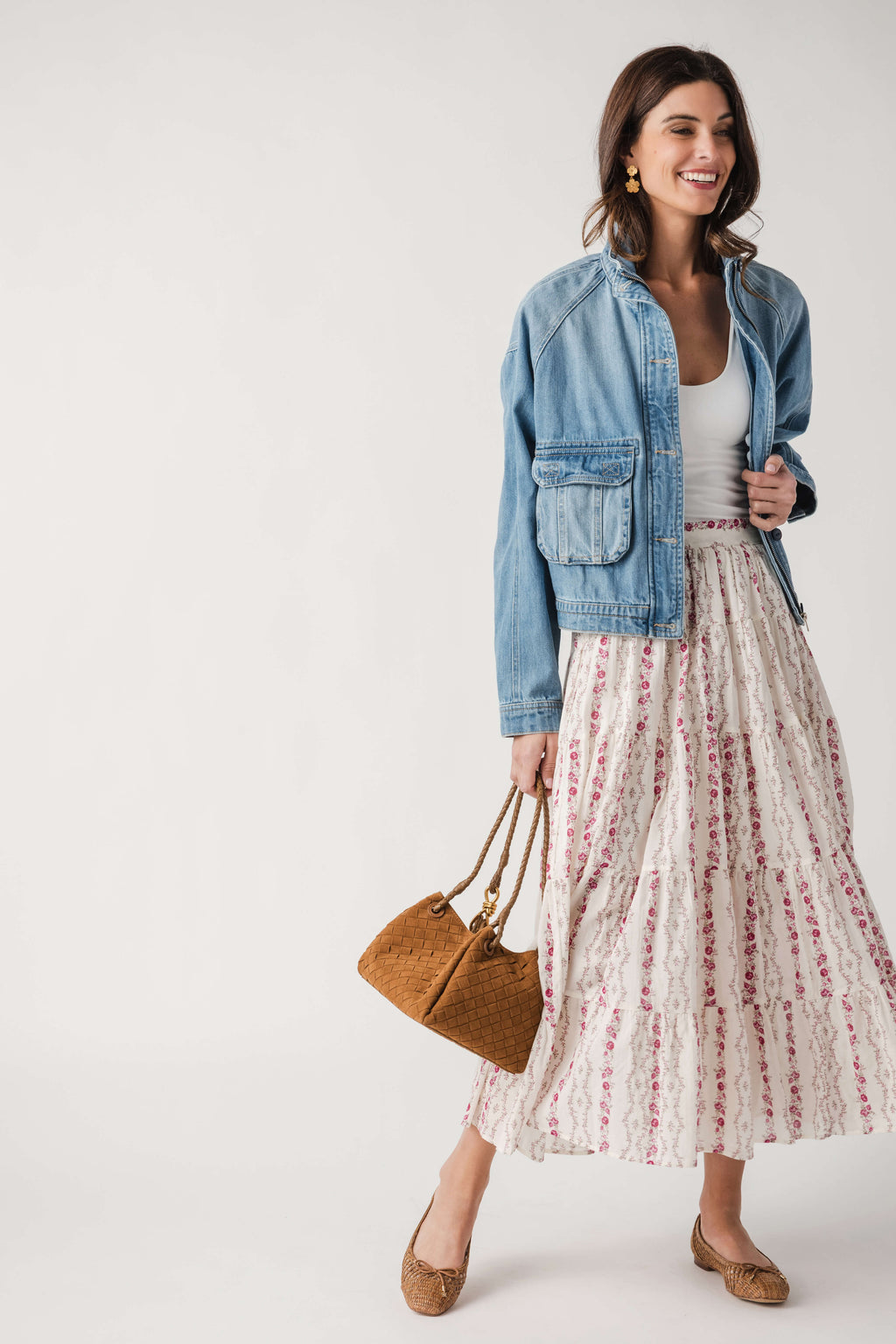 Dress Forum Sweet Magnolia Tiered Maxi Skirt