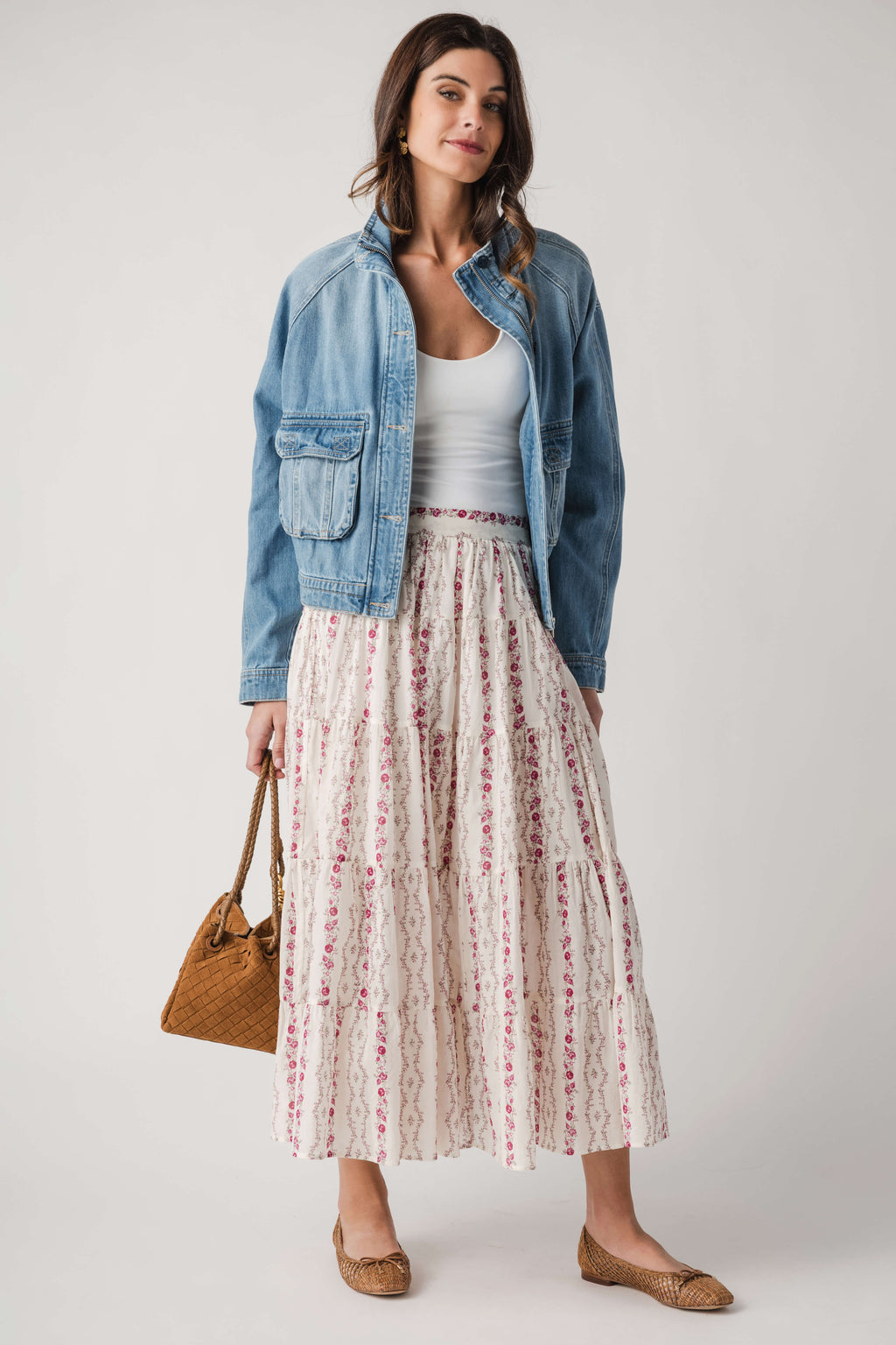 Dress Forum Sweet Magnolia Tiered Maxi Skirt