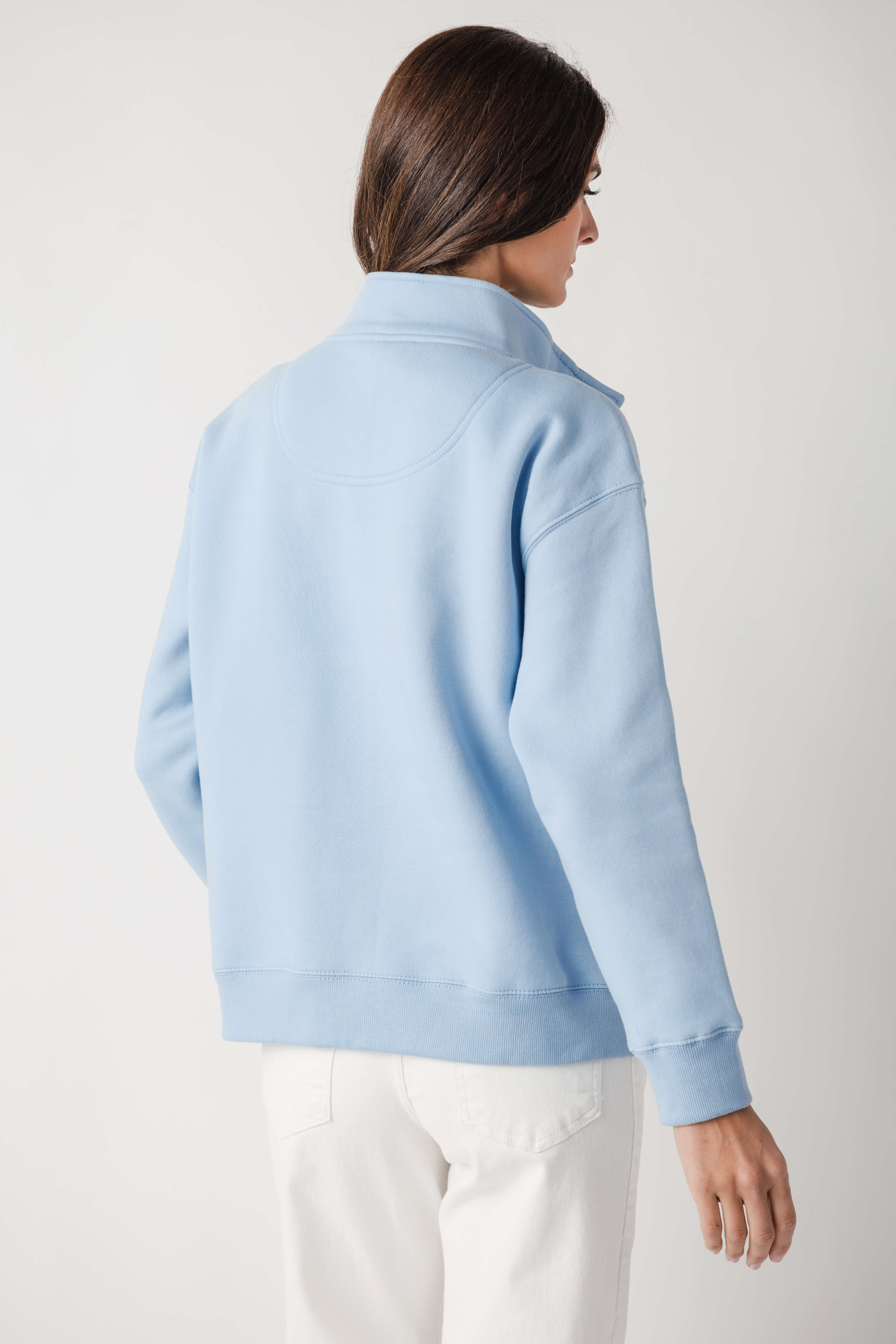 Ocean Drive Snap Polo Sweatshirt – Social Threads