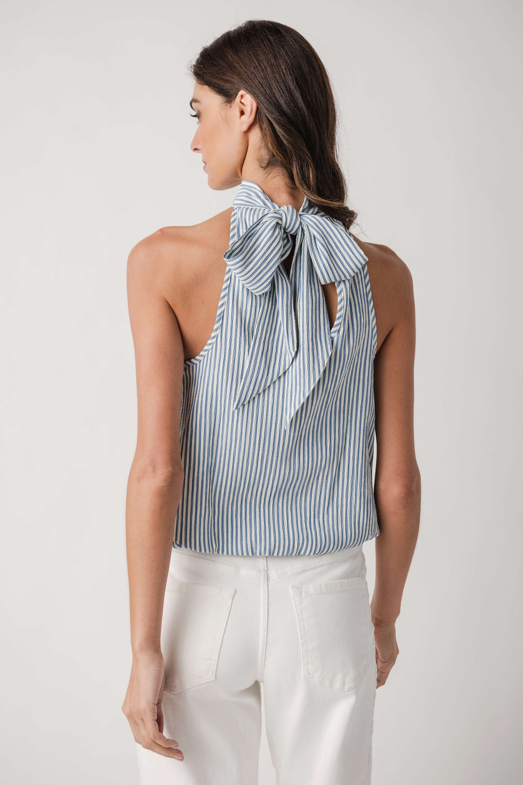 Fate Striped Halter Top