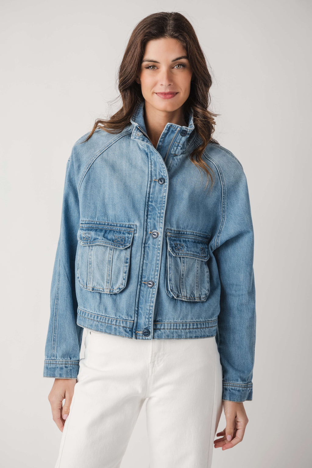 Risen Pocket Detail Denim Jacket