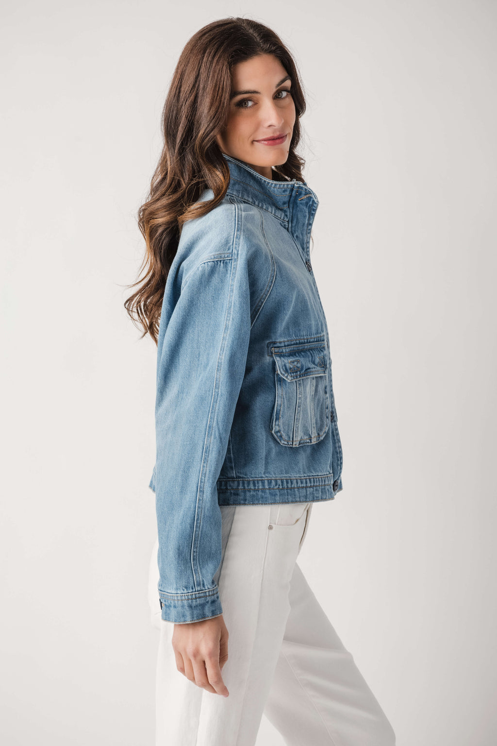 Risen Pocket Detail Denim Jacket