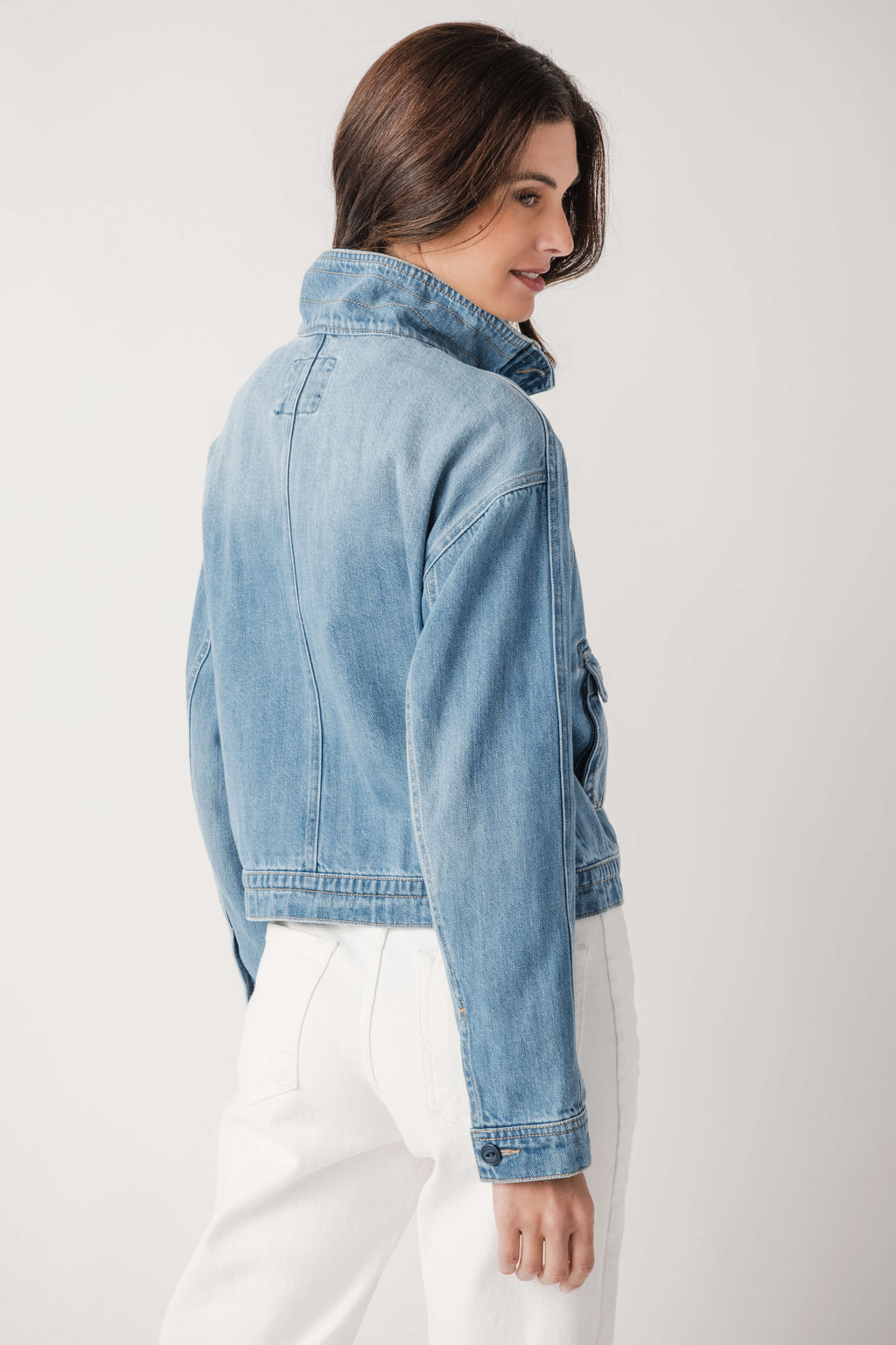 Risen Pocket Detail Denim Jacket