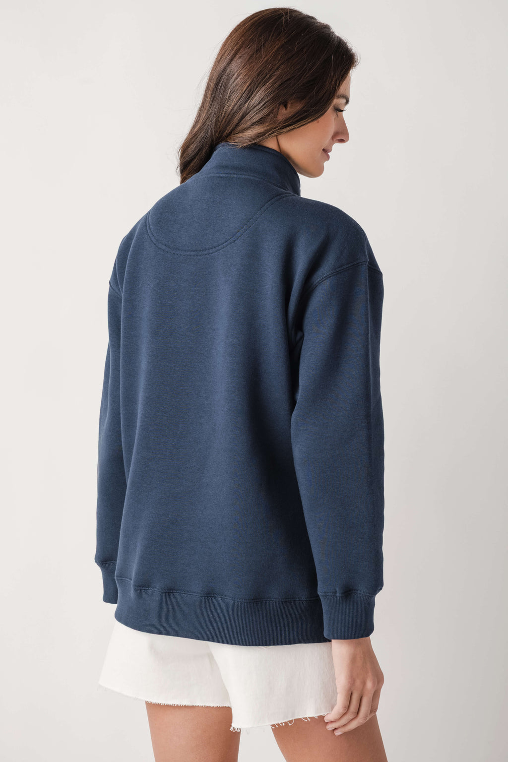 Ocean Drive Snap Polo Sweatshirt