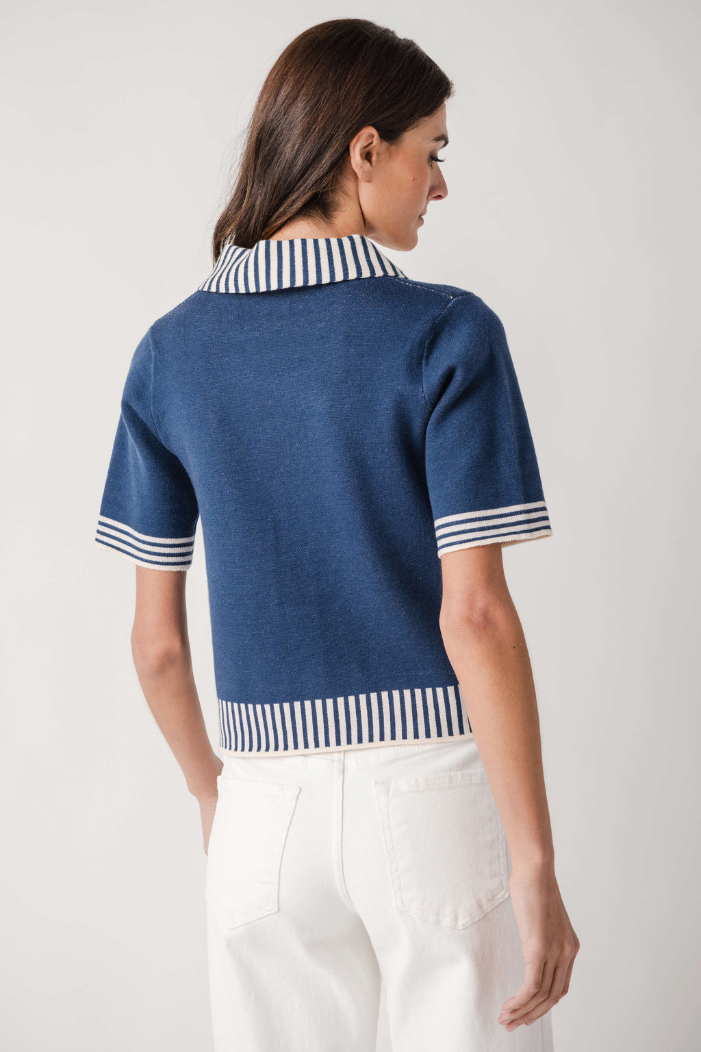 THML Button Up Sweater Top