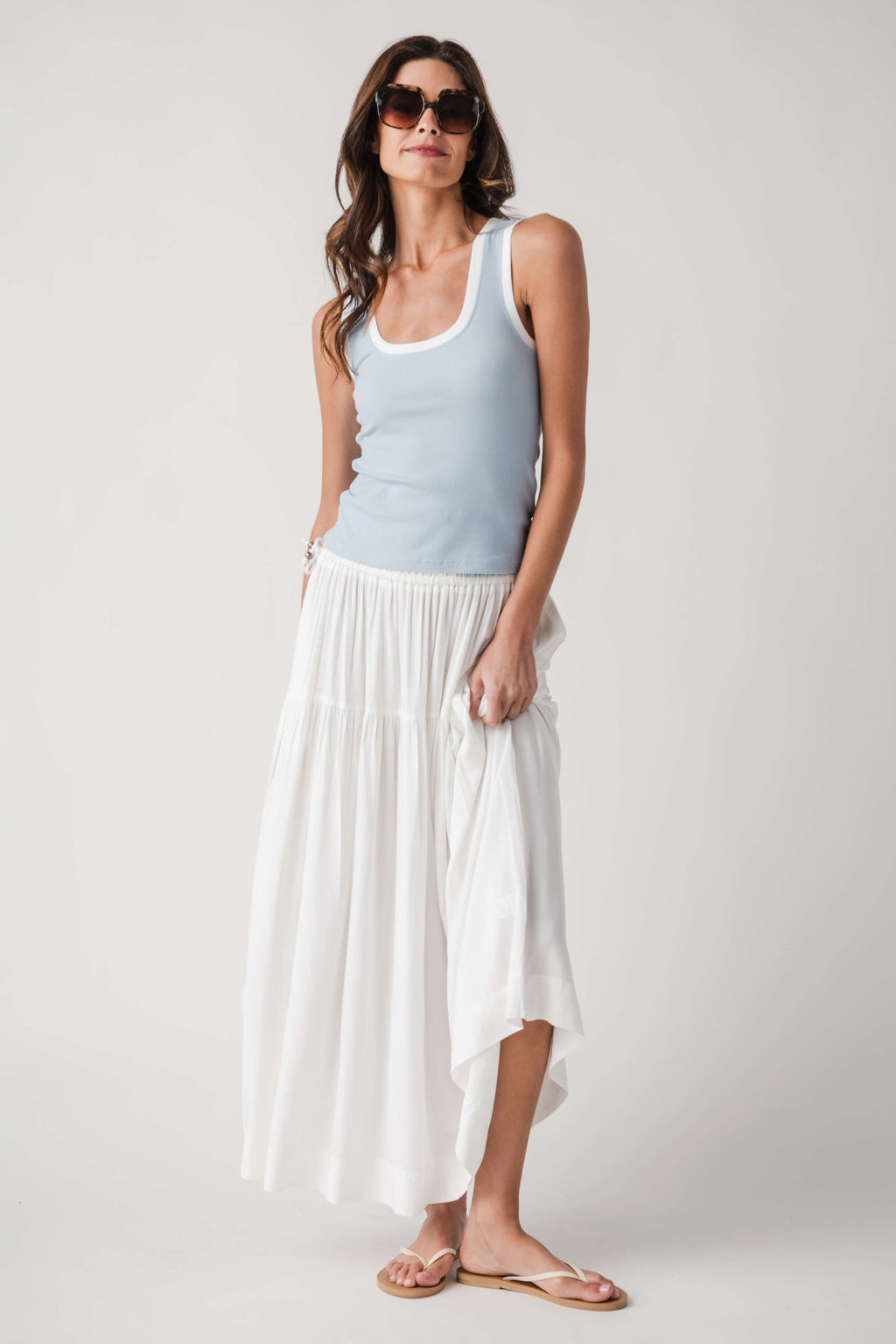 Z Supply Sirena Colorblocked Rib Tank