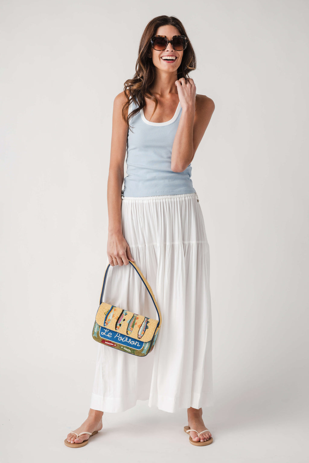 Z Supply Sirena Colorblocked Rib Tank