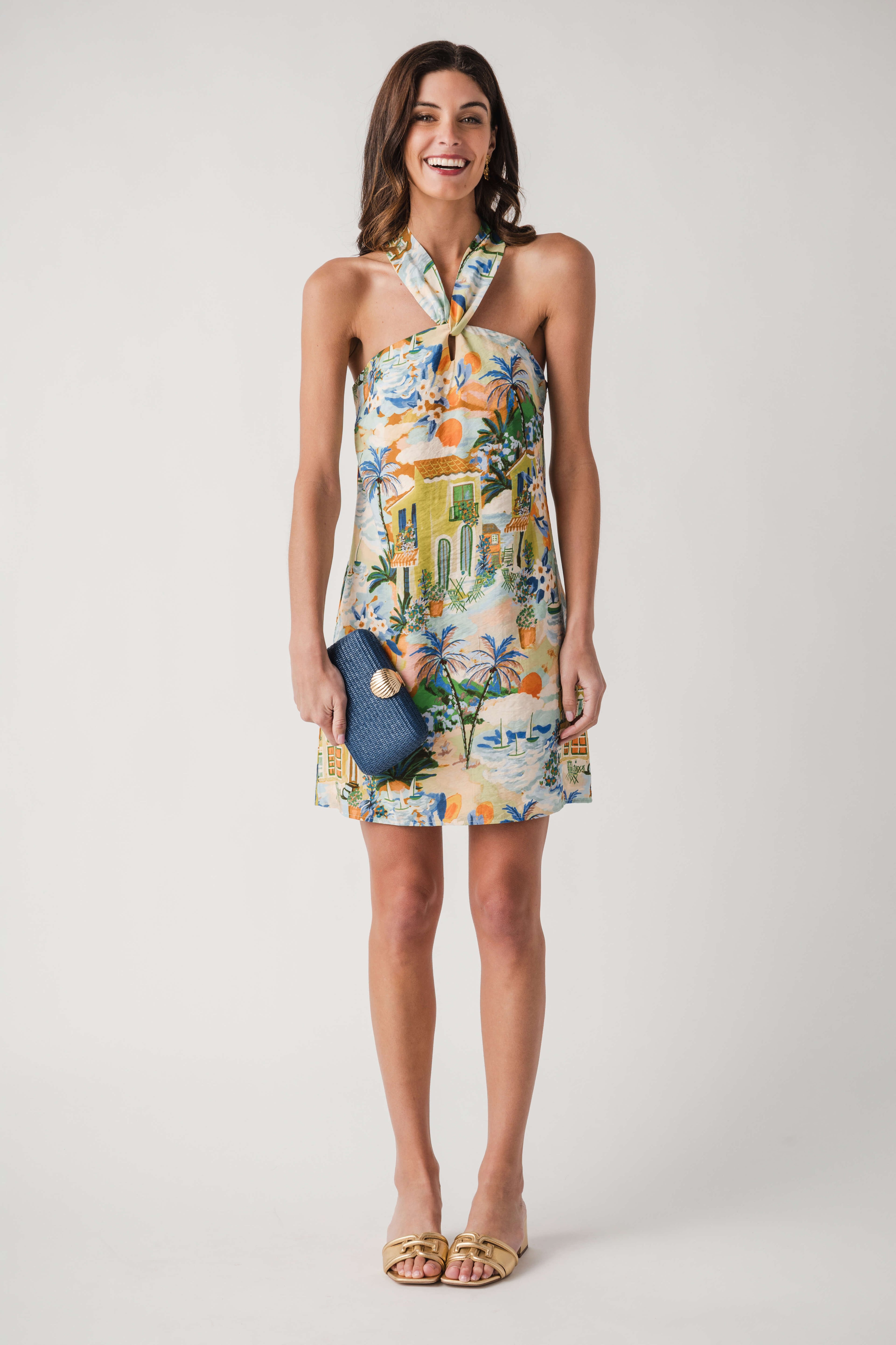 Dress Forum Mini Halter Dress