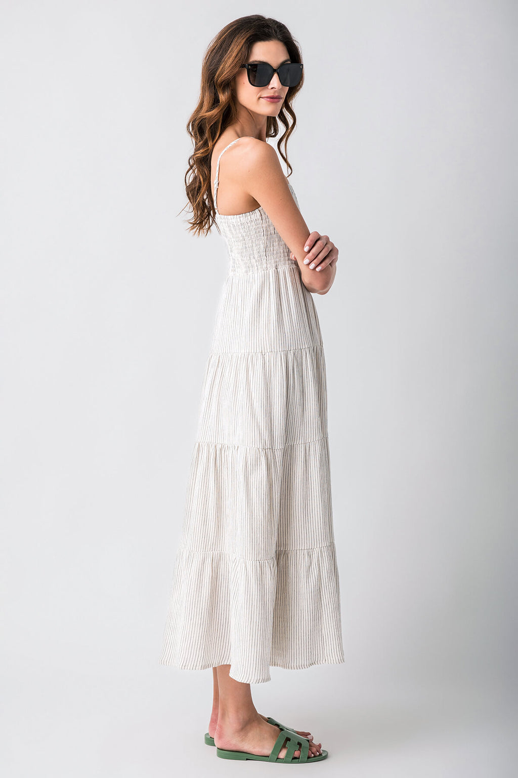 Z Supply Balo Striped Maxi Dress