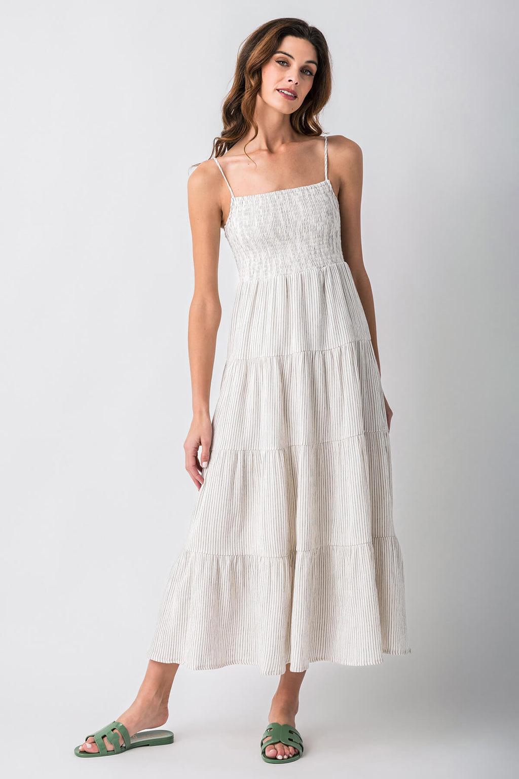 Z Supply Balo Striped Maxi Dress