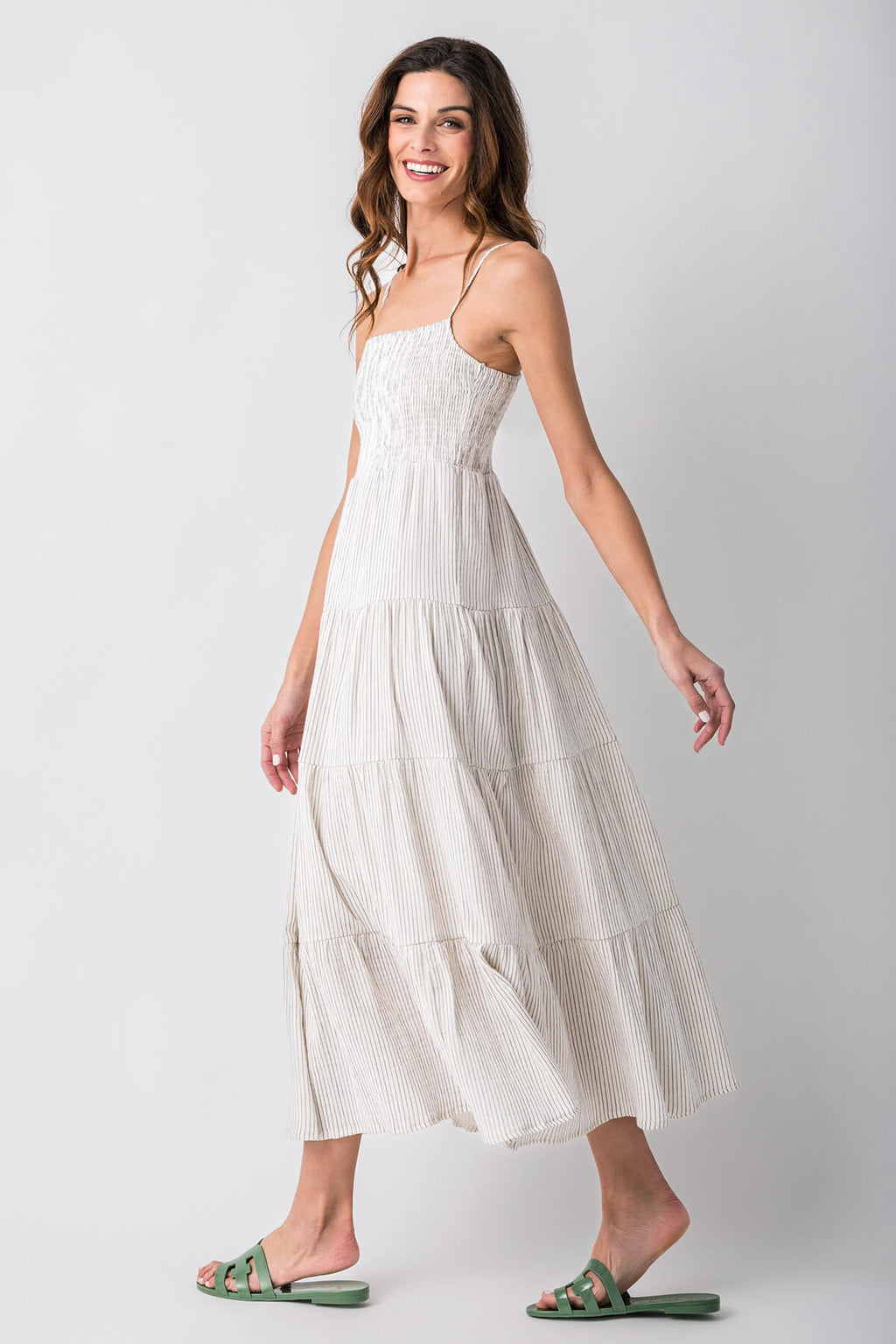 Z Supply Balo Striped Maxi Dress