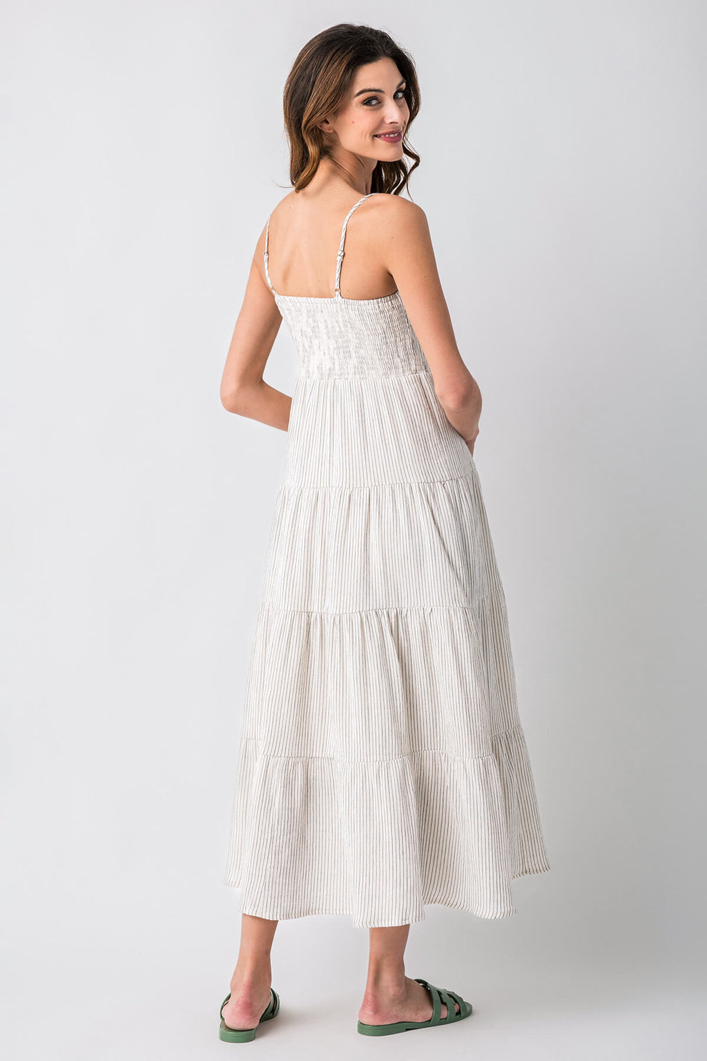 Z Supply Balo Striped Maxi Dress