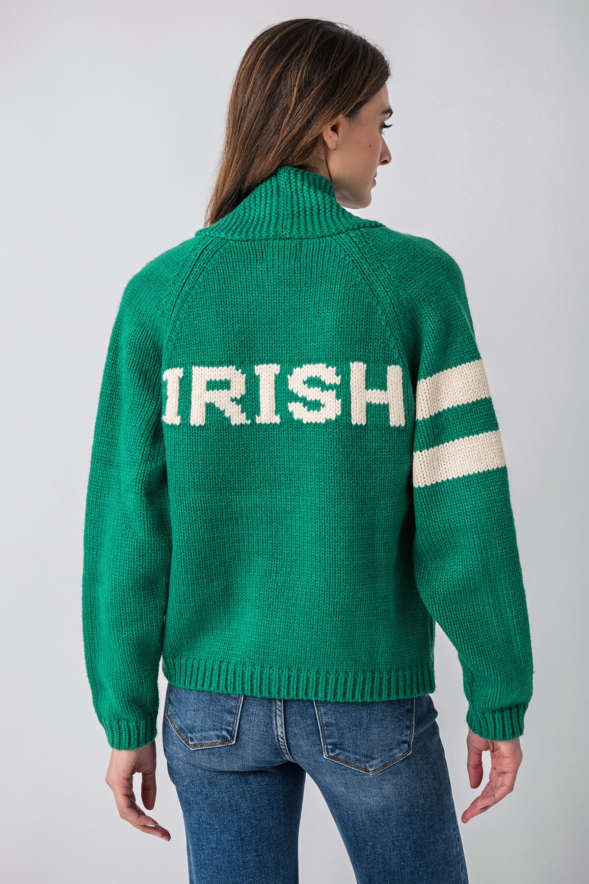 Pink Pineapple Irish Cardigan