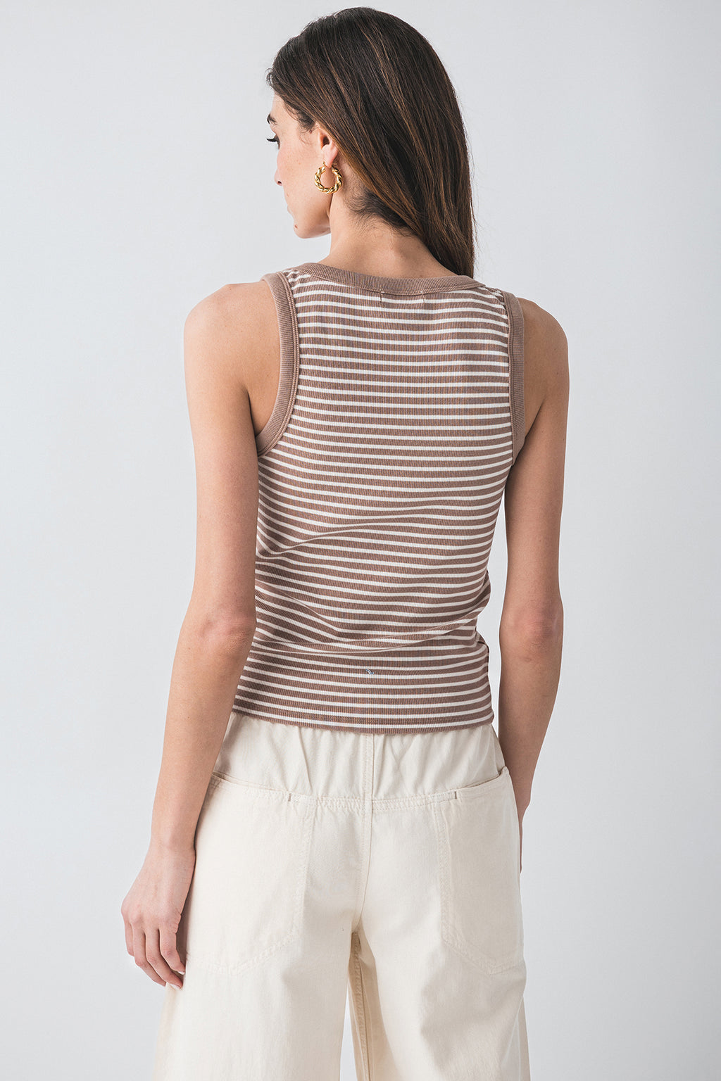 Z Supply Elin Stripe Rib Tank