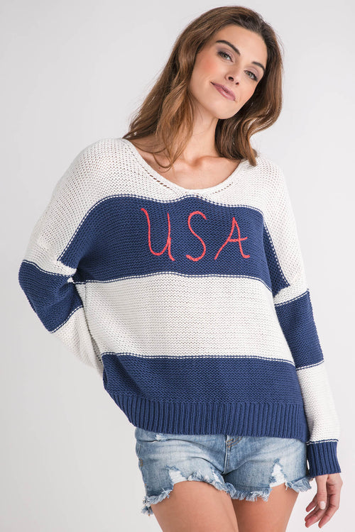 Vintage Havana USA Stitch Sweater