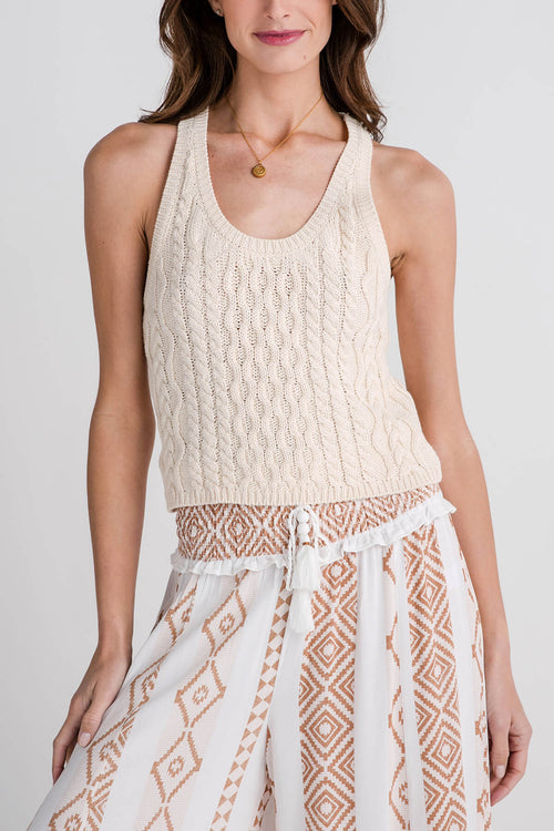 Free People High Tide Cable Tank