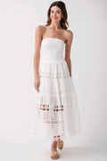 Strut & Bolt Eyelet Lace Tube Dress