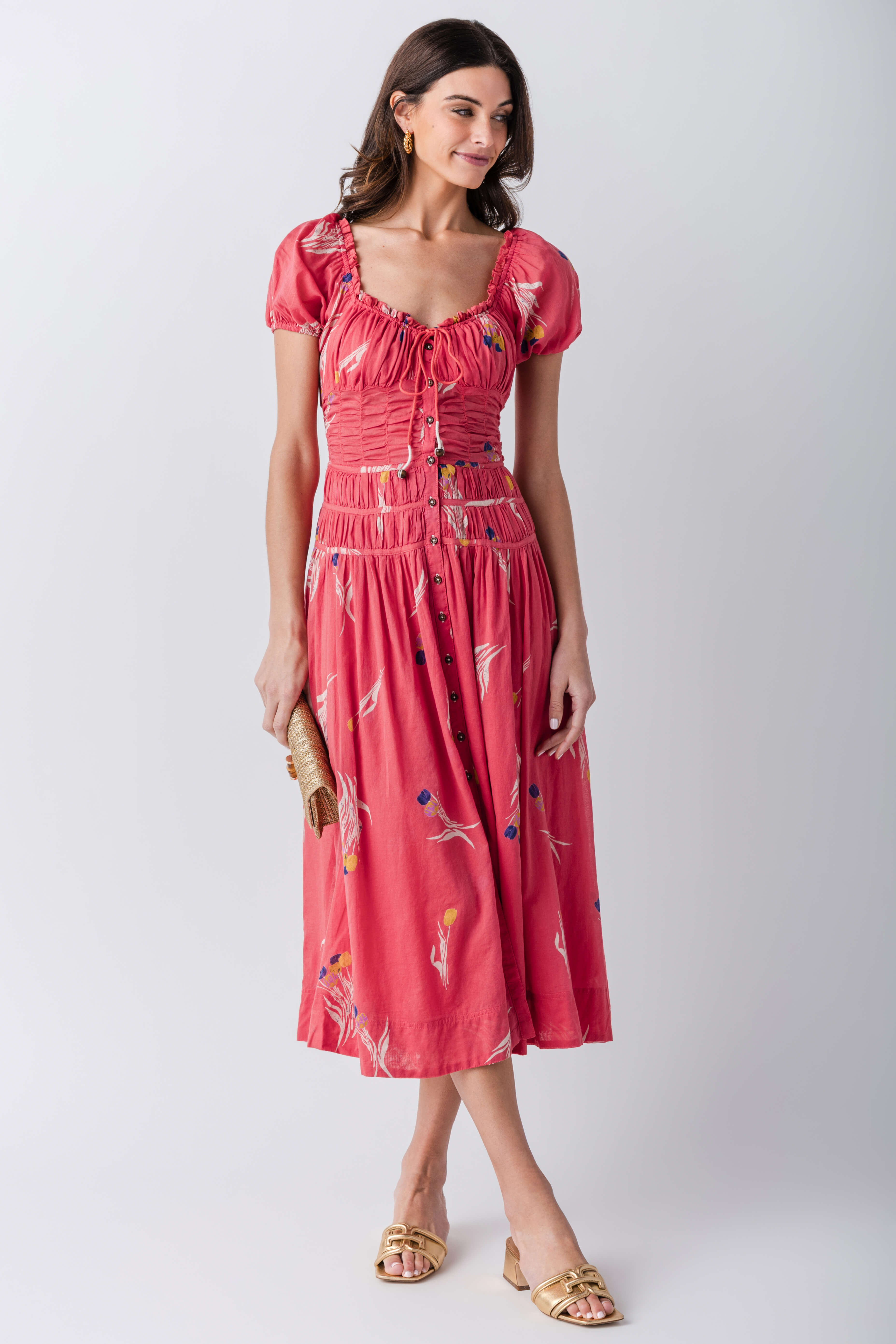 Free People Complete Me Midi Dress