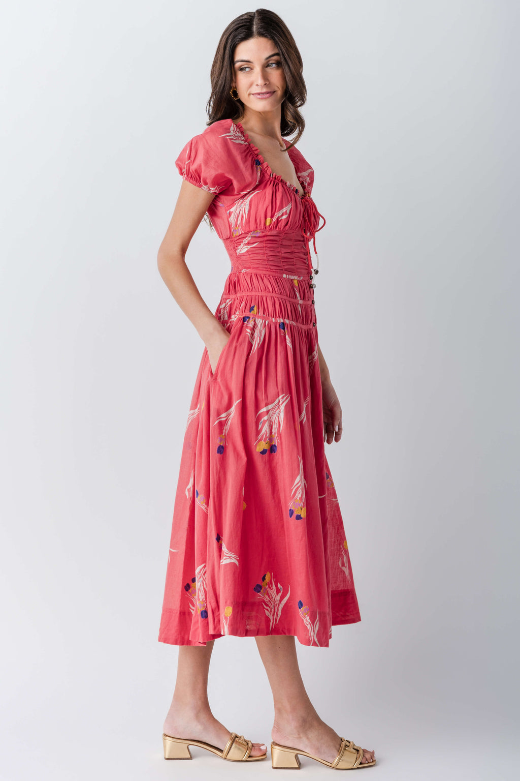 Free People Complete Me Midi Dress