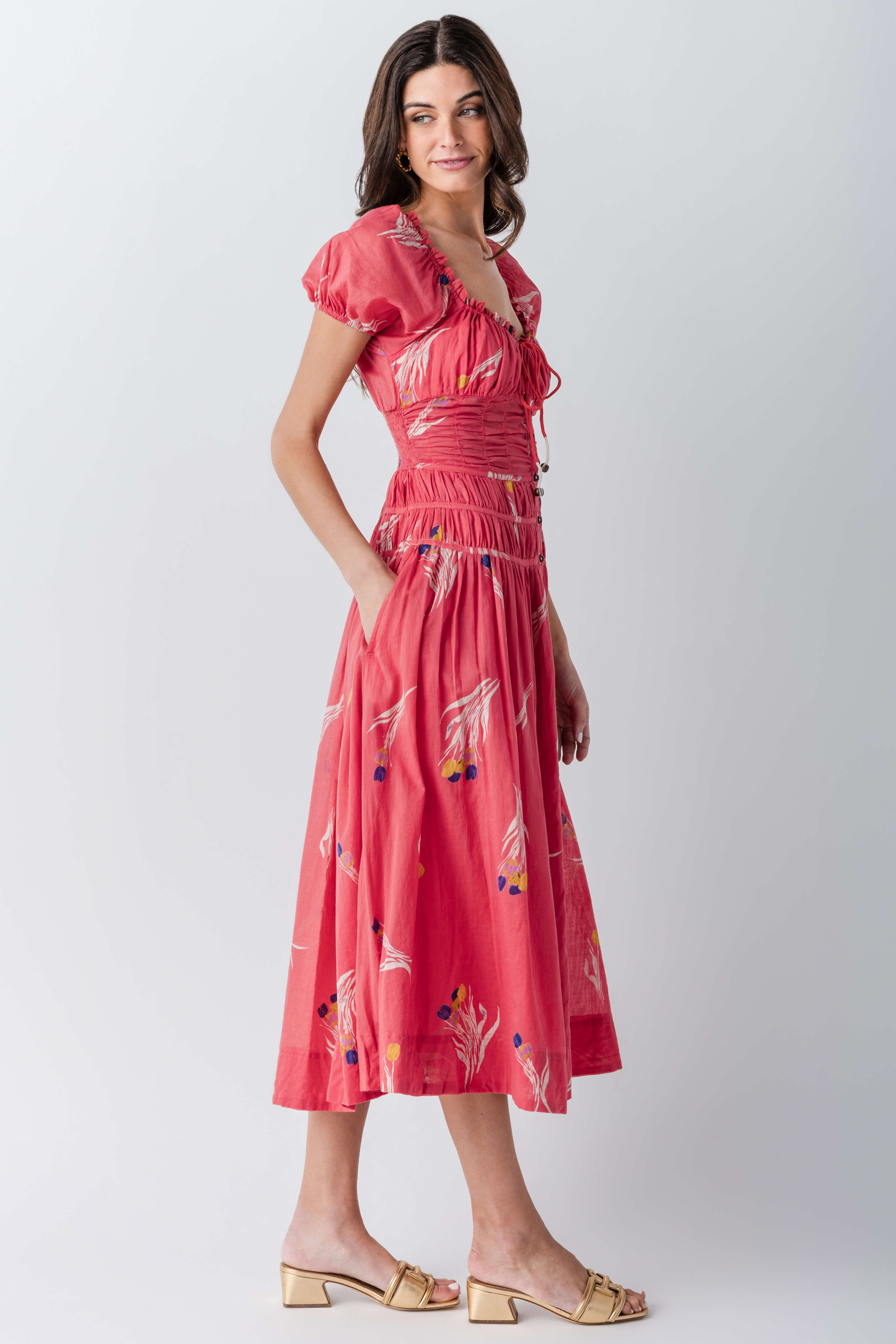 Free People Complete Me Midi Dress