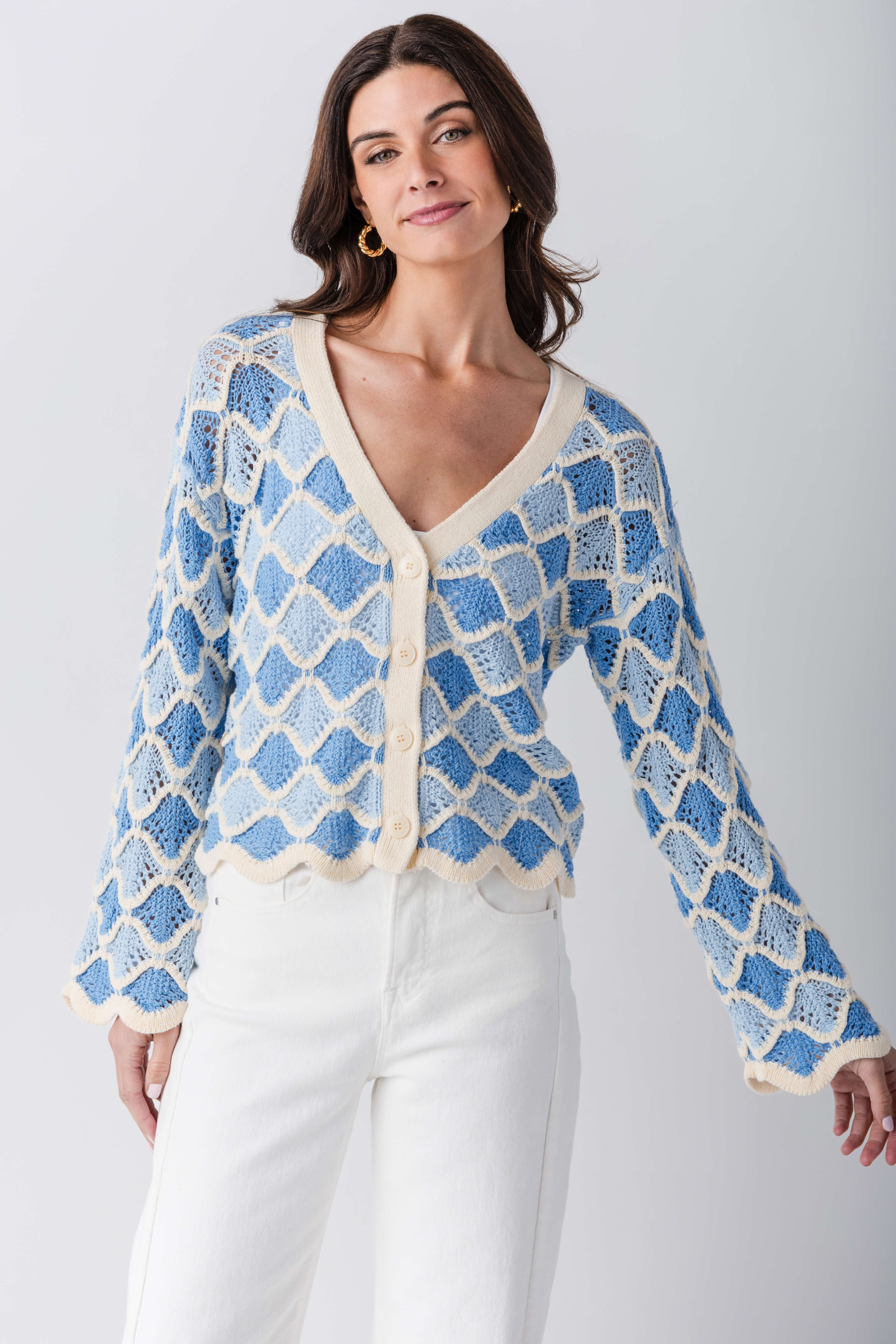 RD Style Kilda Crochet Cardigan
